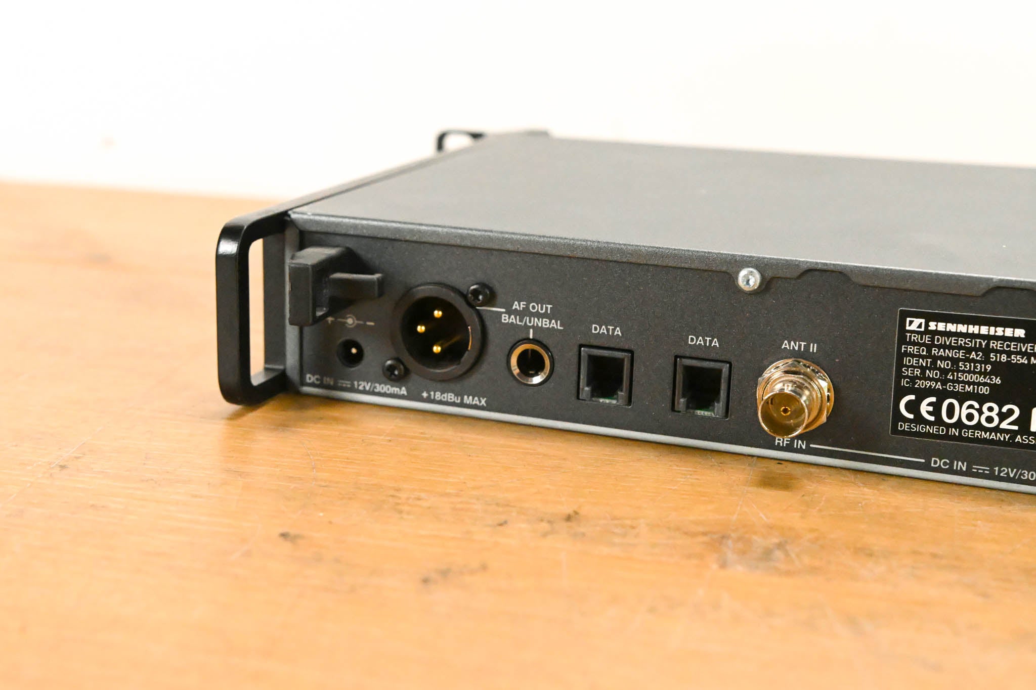Sennheiser ew 100 G3 Bodypack Wireless System - 518-554 MHz (NO PSU)