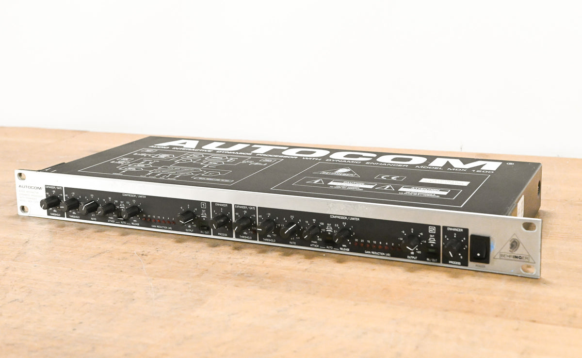 Behringer MDX1200 AUTOCOM Audio Interactive Dynamics Processor