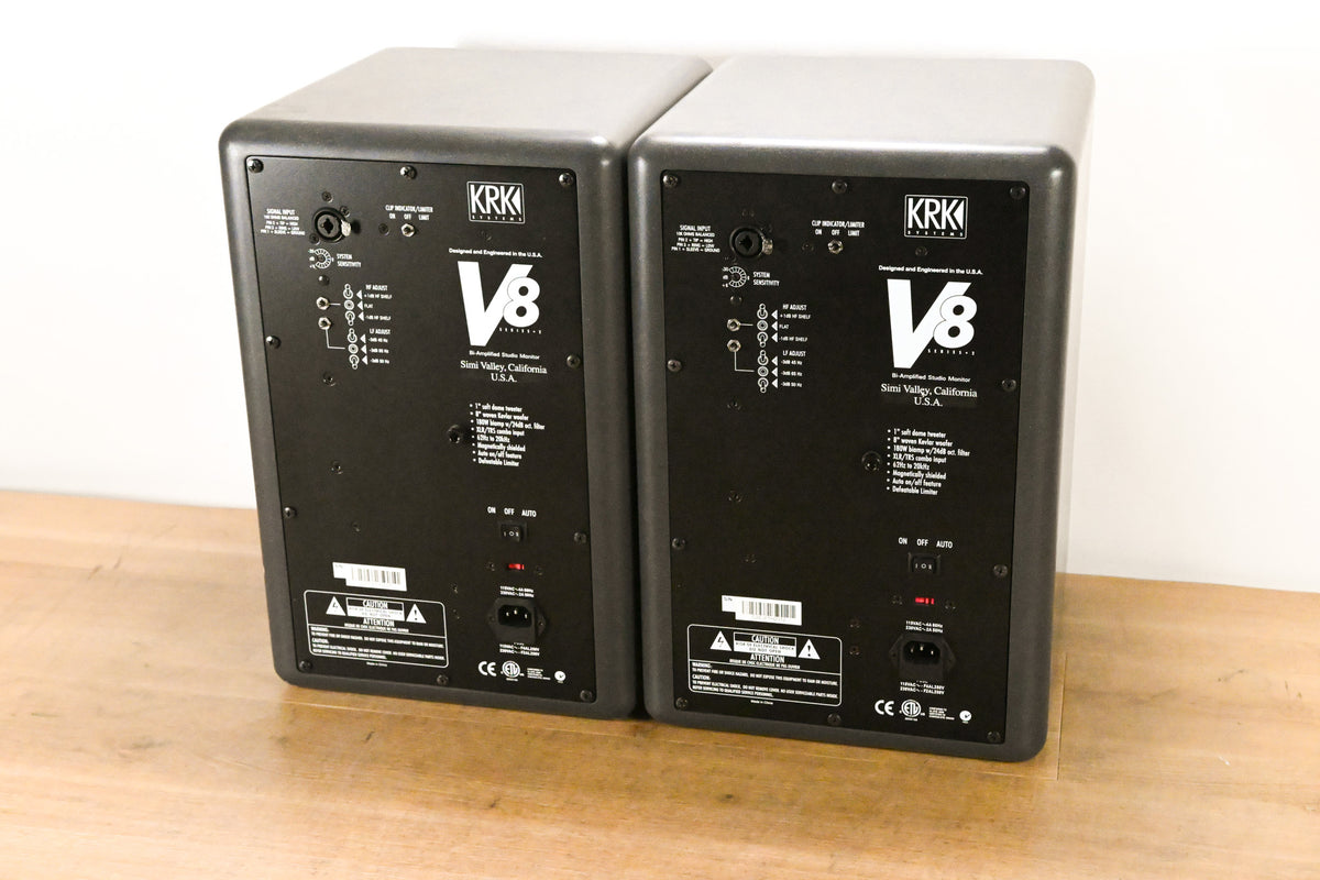 KRK V8 Series 2 8" Powered Studio Monitor (PAIR)