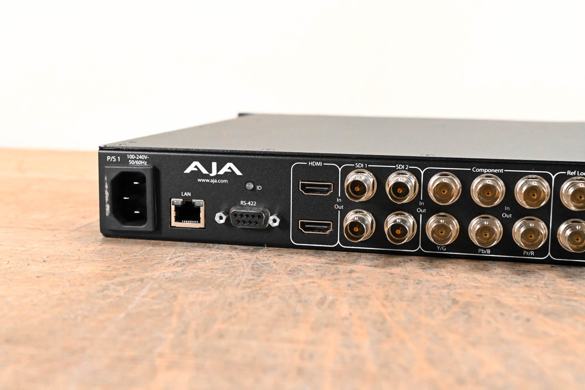 AJA Ki Pro Rack Video Recorder and Player with two 256GB KiStor Modules