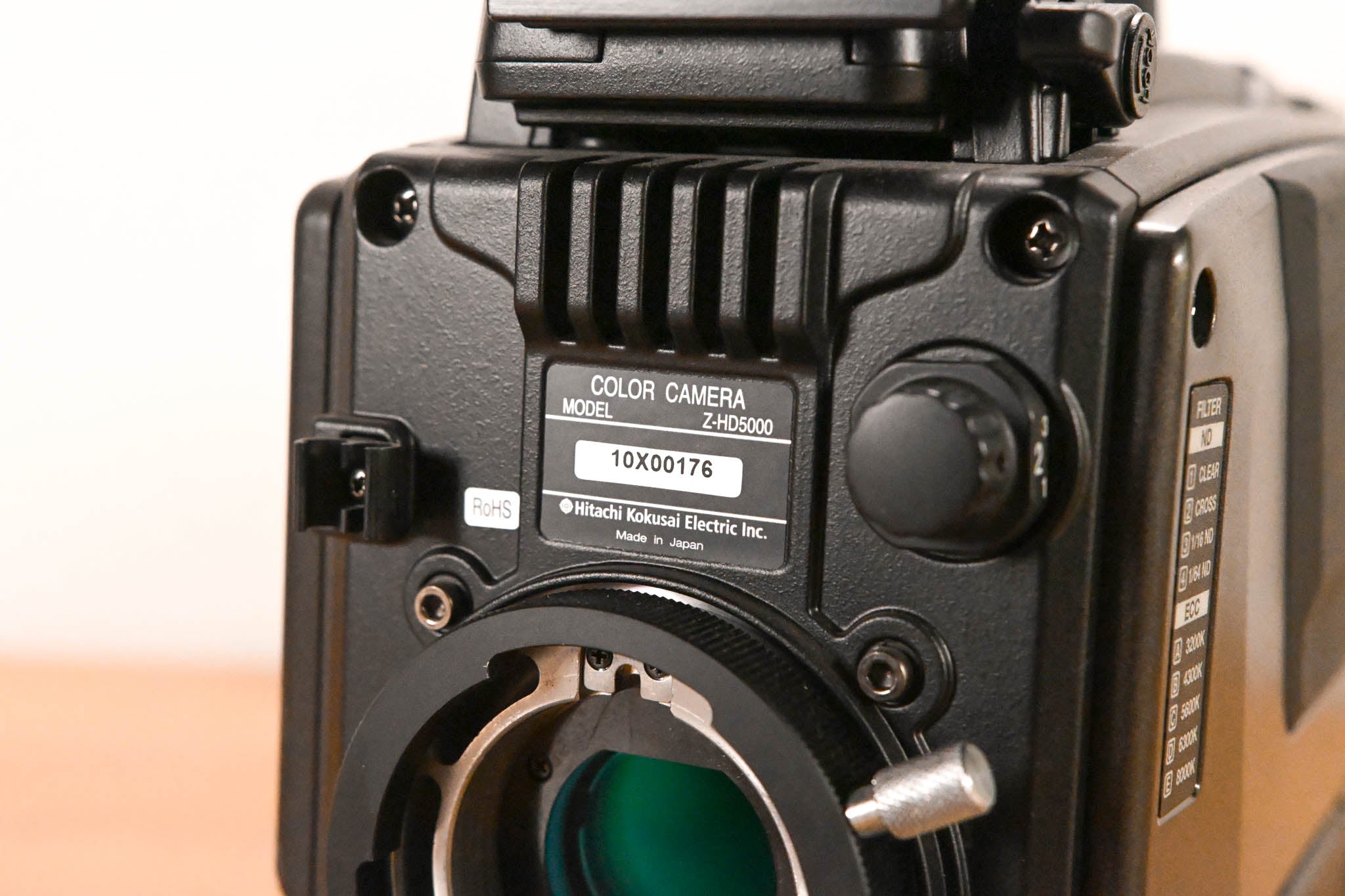 Hitachi Z-HD5000 HDTV Camera with CA-HF1000 Camera Adaptor