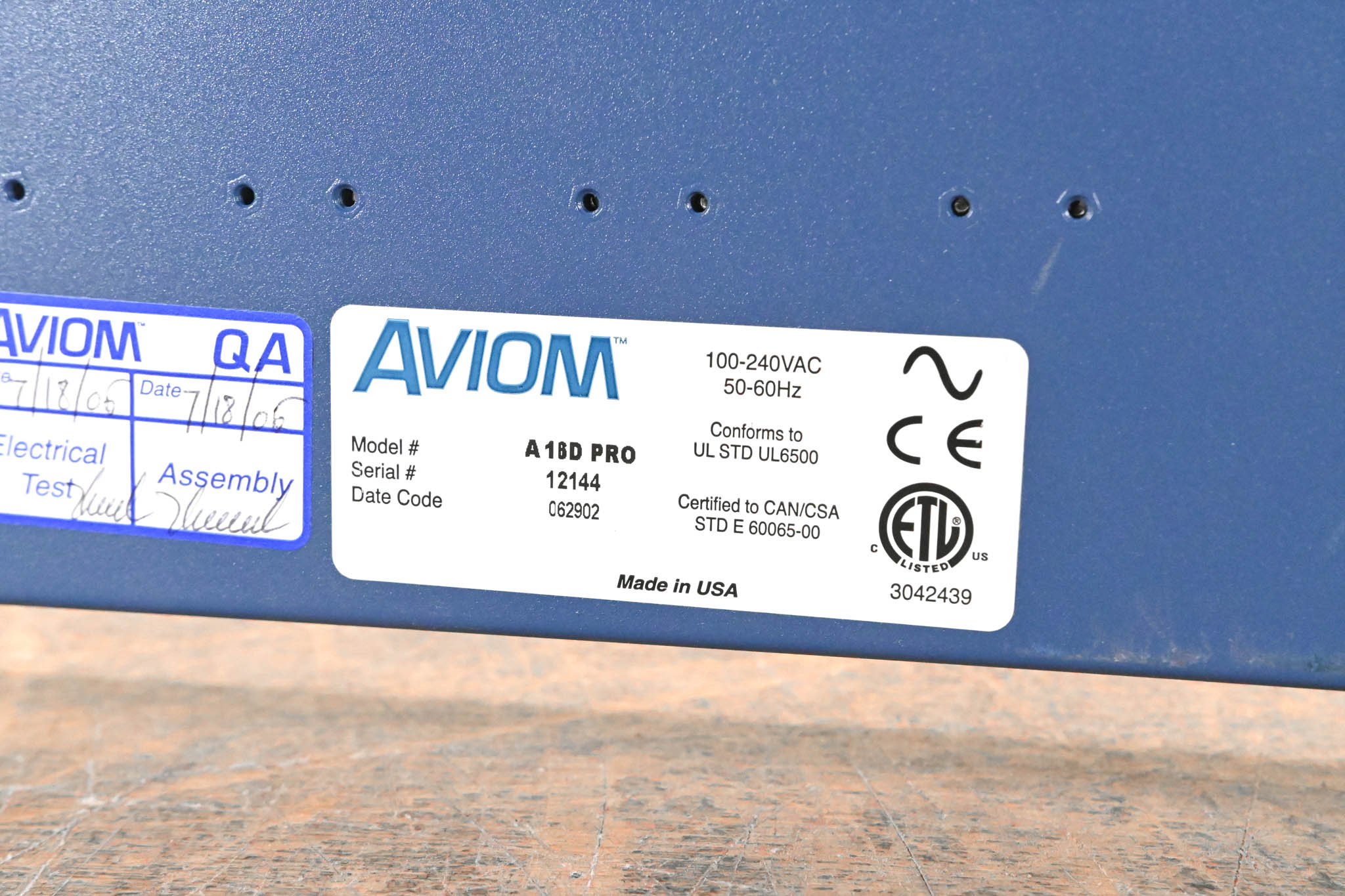 Aviom A-16D Pro A-Net Distributor