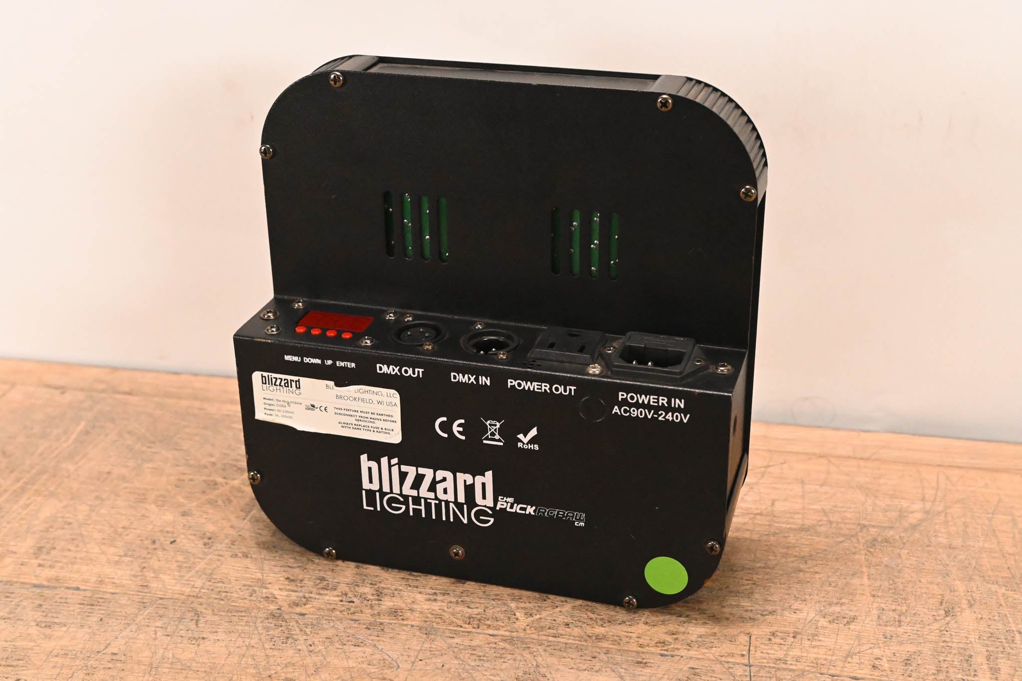 Blizzard Lighting The Puck RGBAW Flat LED PAR Can