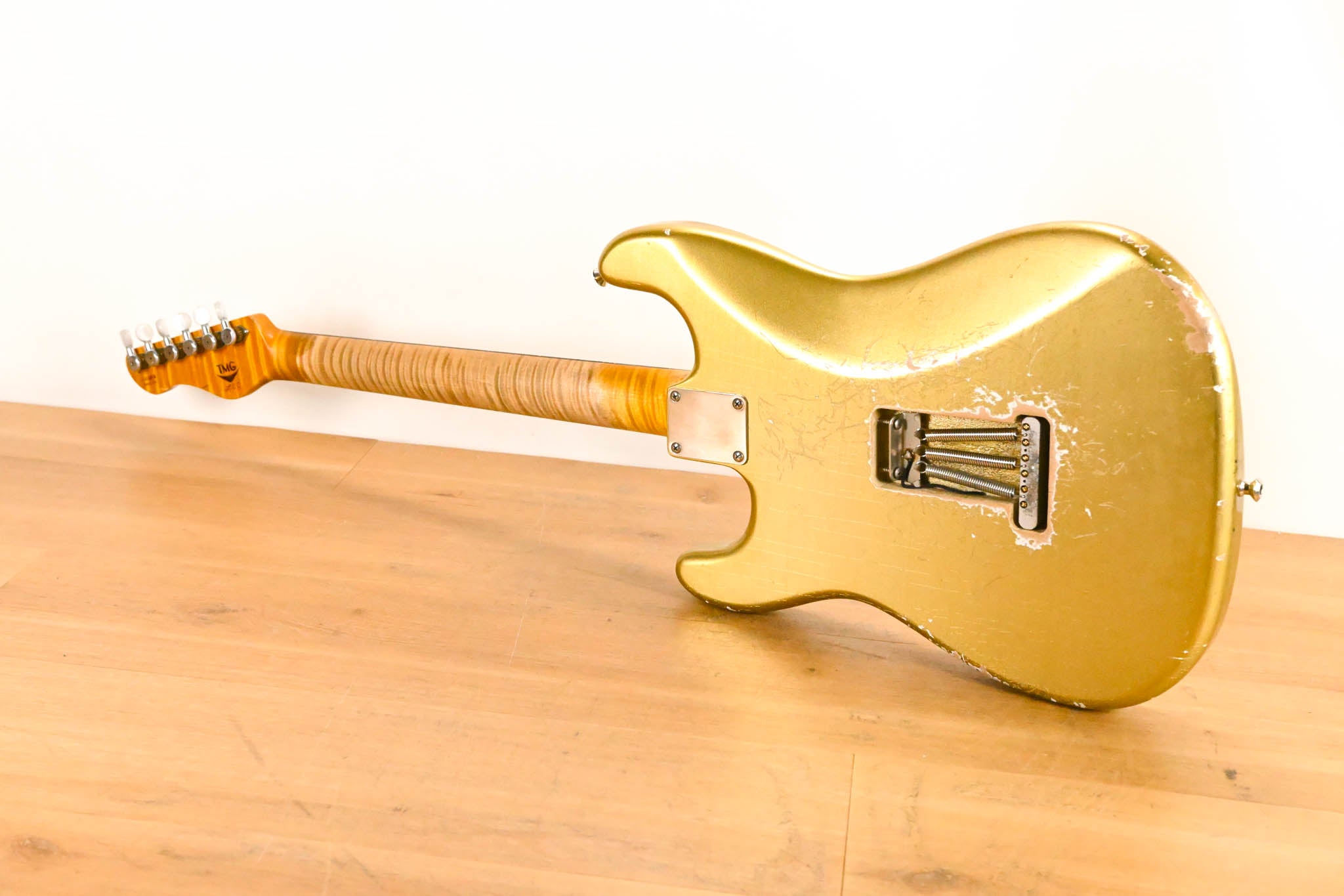 TMG Dover Custom S-Style HSS - Aged Aztec Gold