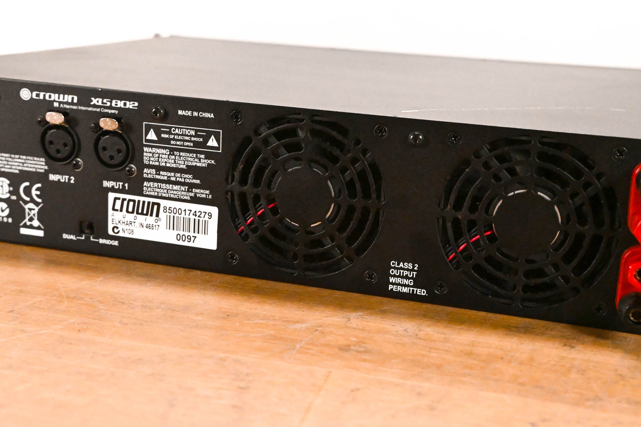 Crown XLS 802 2-Channel Power Amplifier