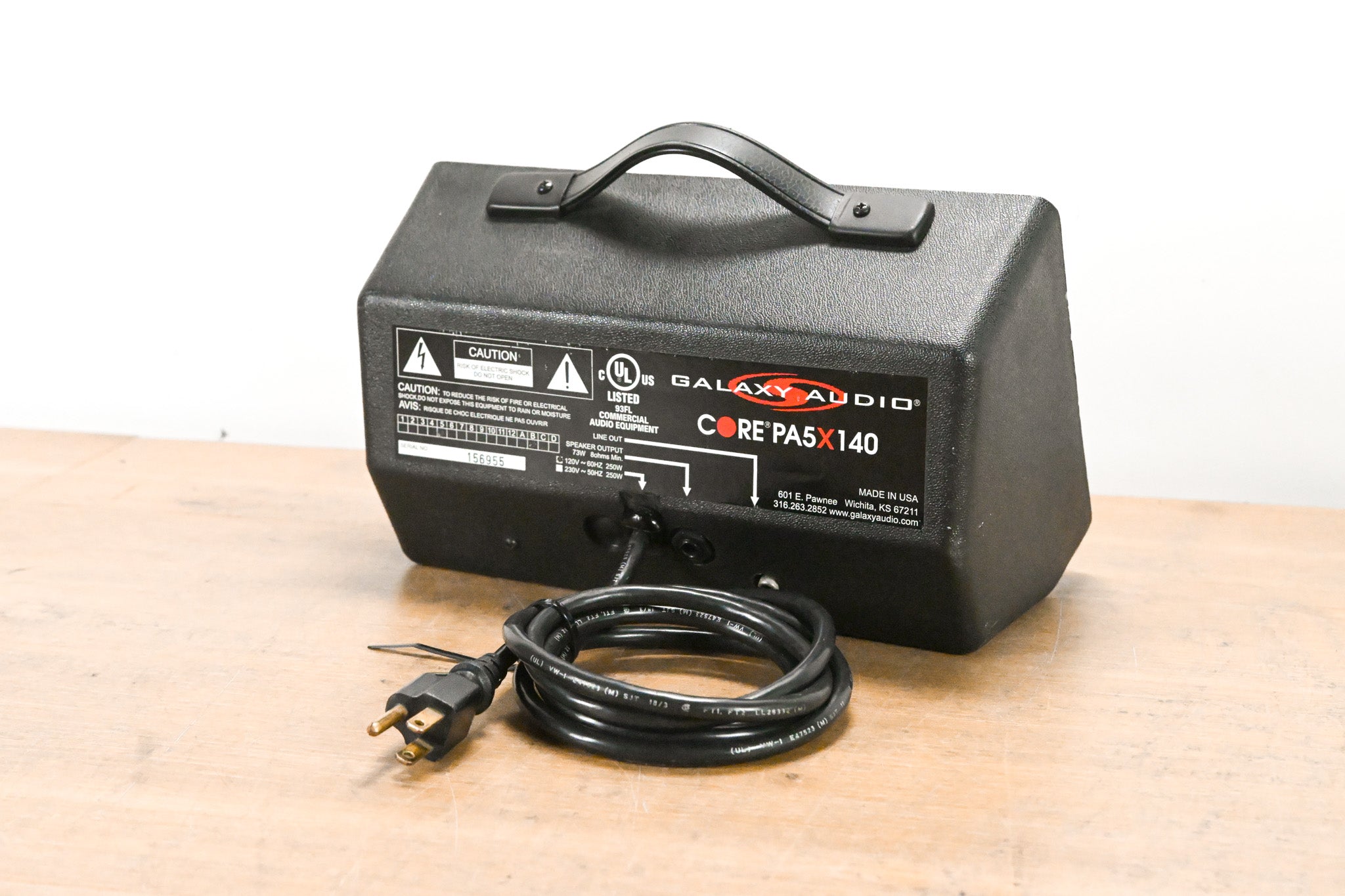Galaxy Audio CORE PA5X140 Powered Hot Spot Monitor
