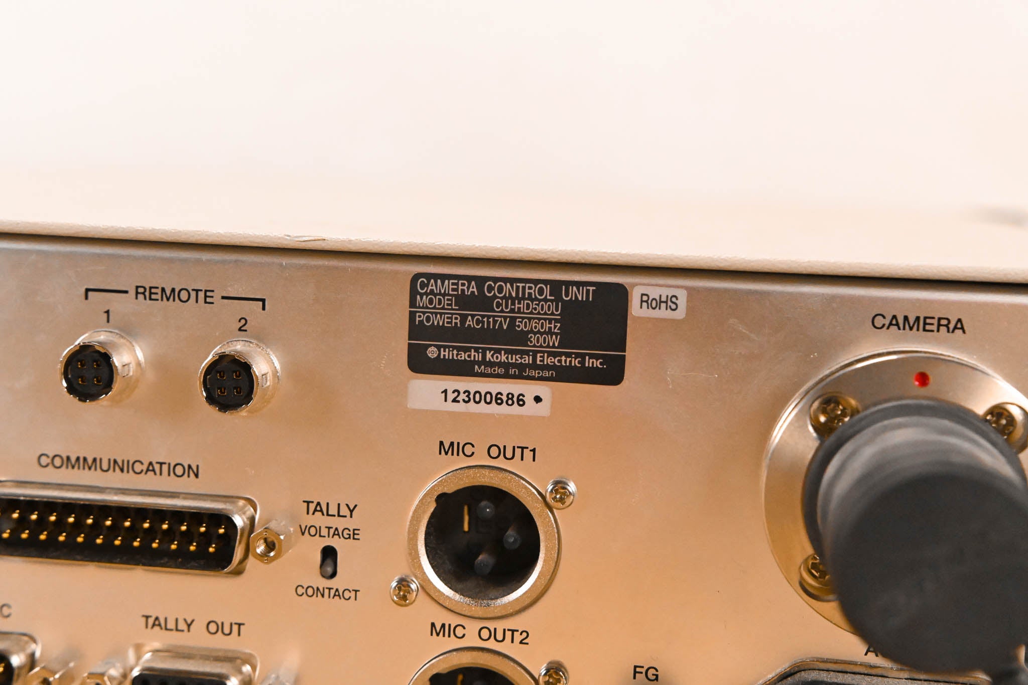 Hitachi CU-HD500 Fiber Optic Camera Control Unit