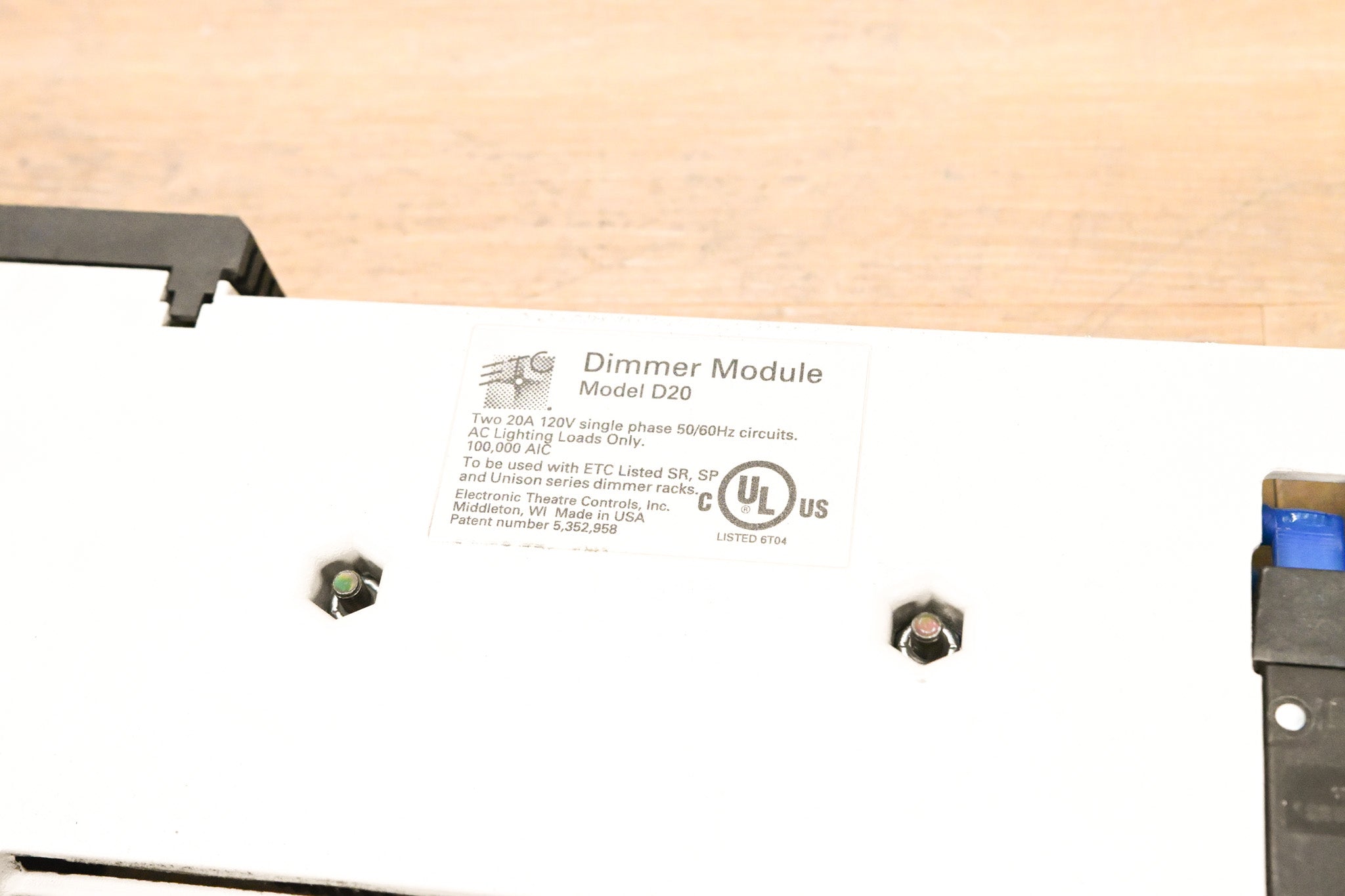 ETC D20 Dual 20A Dimmer Module (Pack of 4)