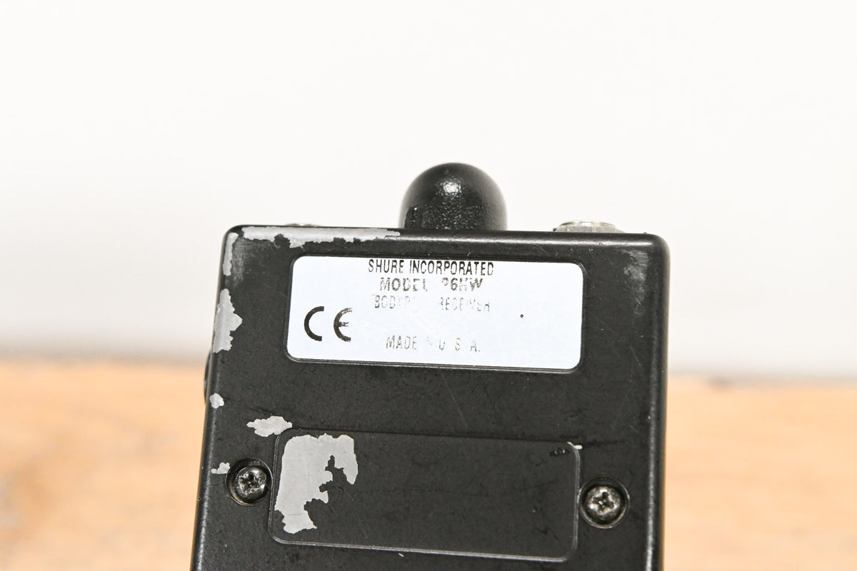 Shure P6HW Wired Bodypack Receiver