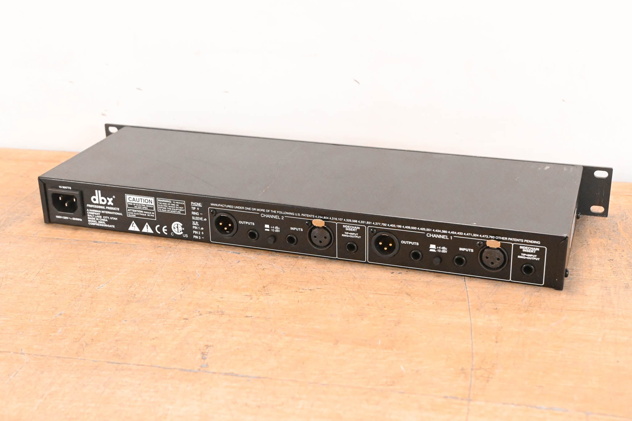 dbx 266XL 2-Channel Compressor/Gate CG01W5Y