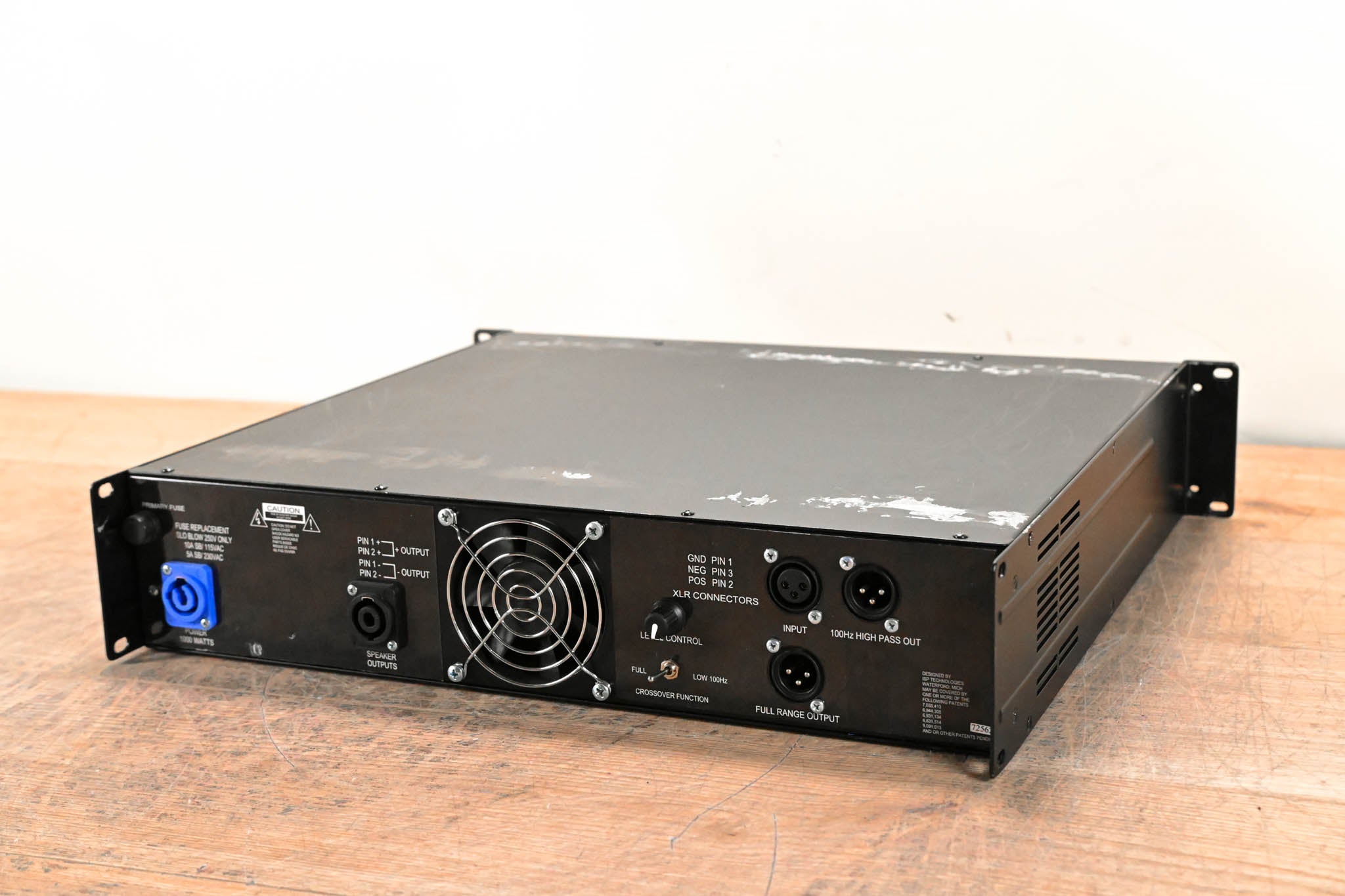 iSP Technologies XMAX 218-RA Single-Channel Subwoofer Power Amplifier