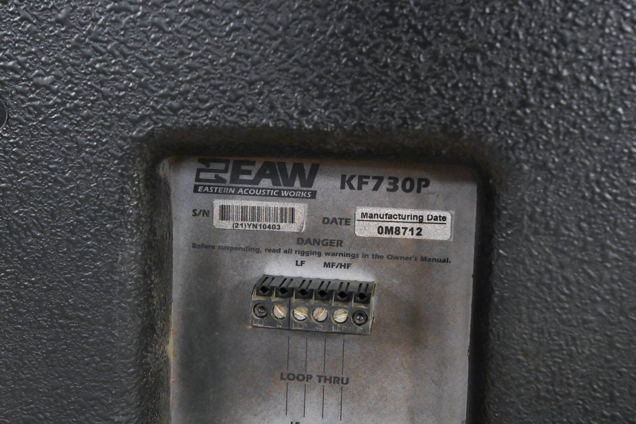 EAW KF730P 3-Way Passive Full-Range Loudspeaker (PAIR)