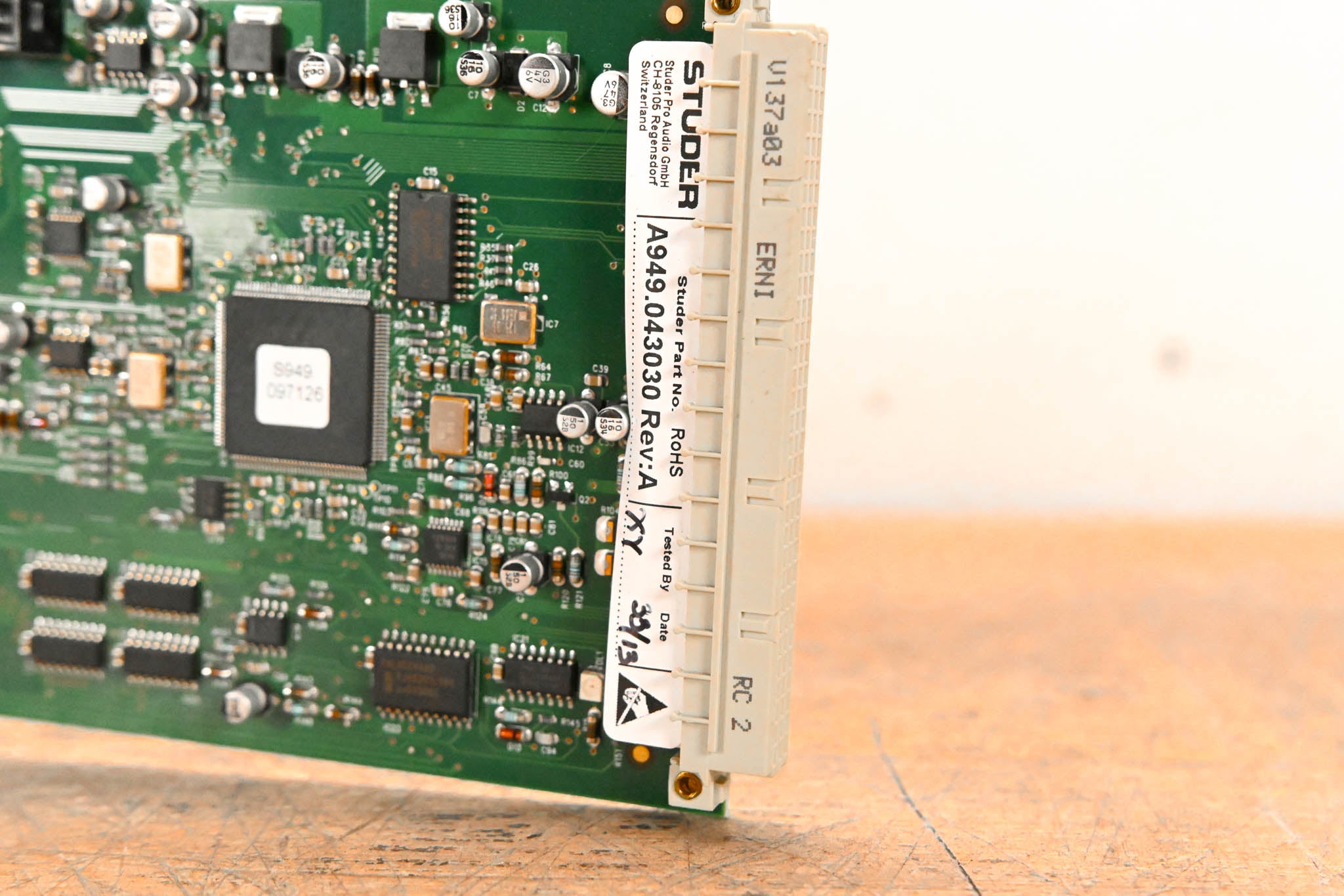 Studer MADI I/O Card for D21m Modular I/O System