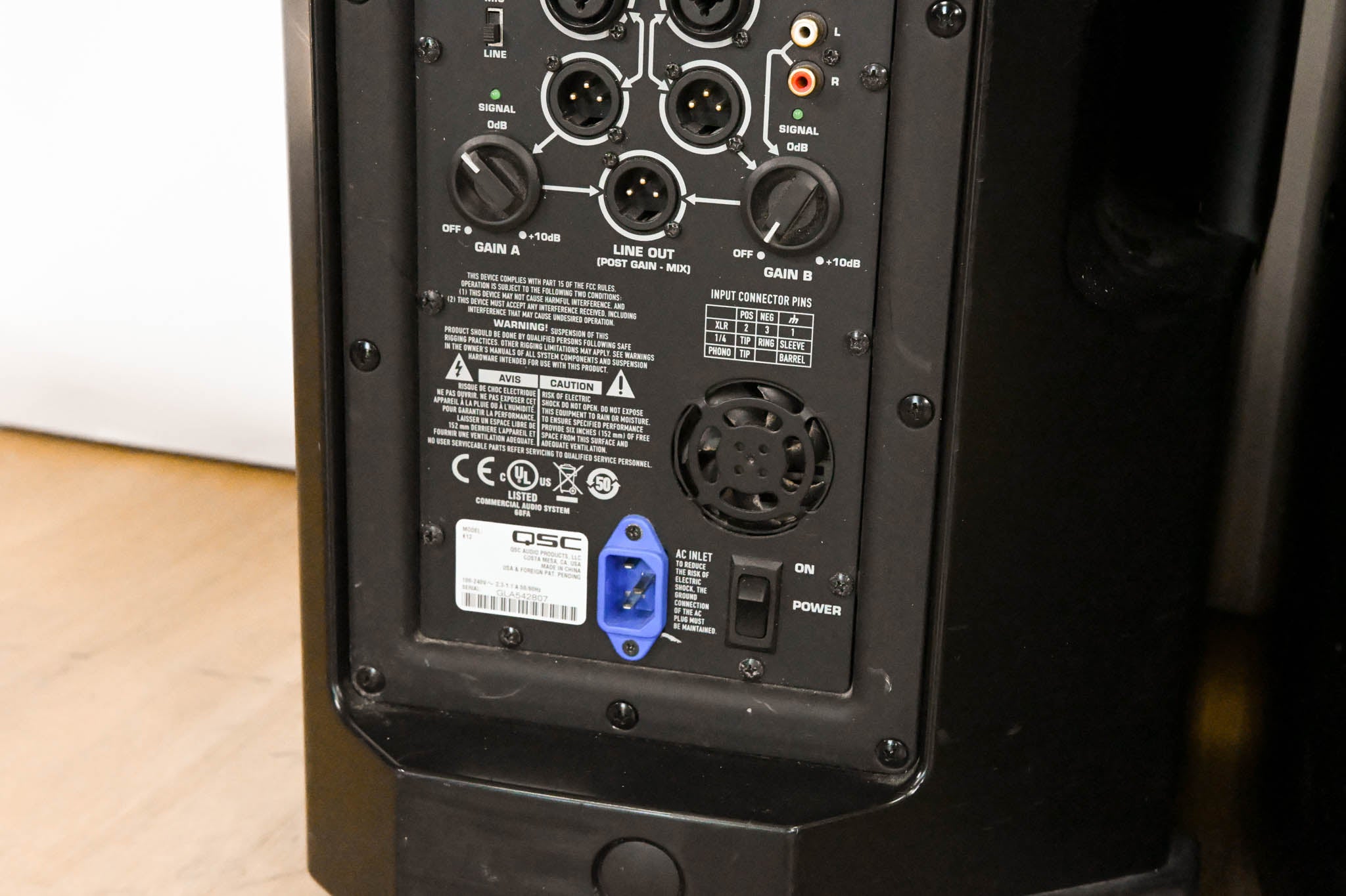 QSC K12 2-Way 1000W Powered Lightweight Loudspeaker (PAIR)