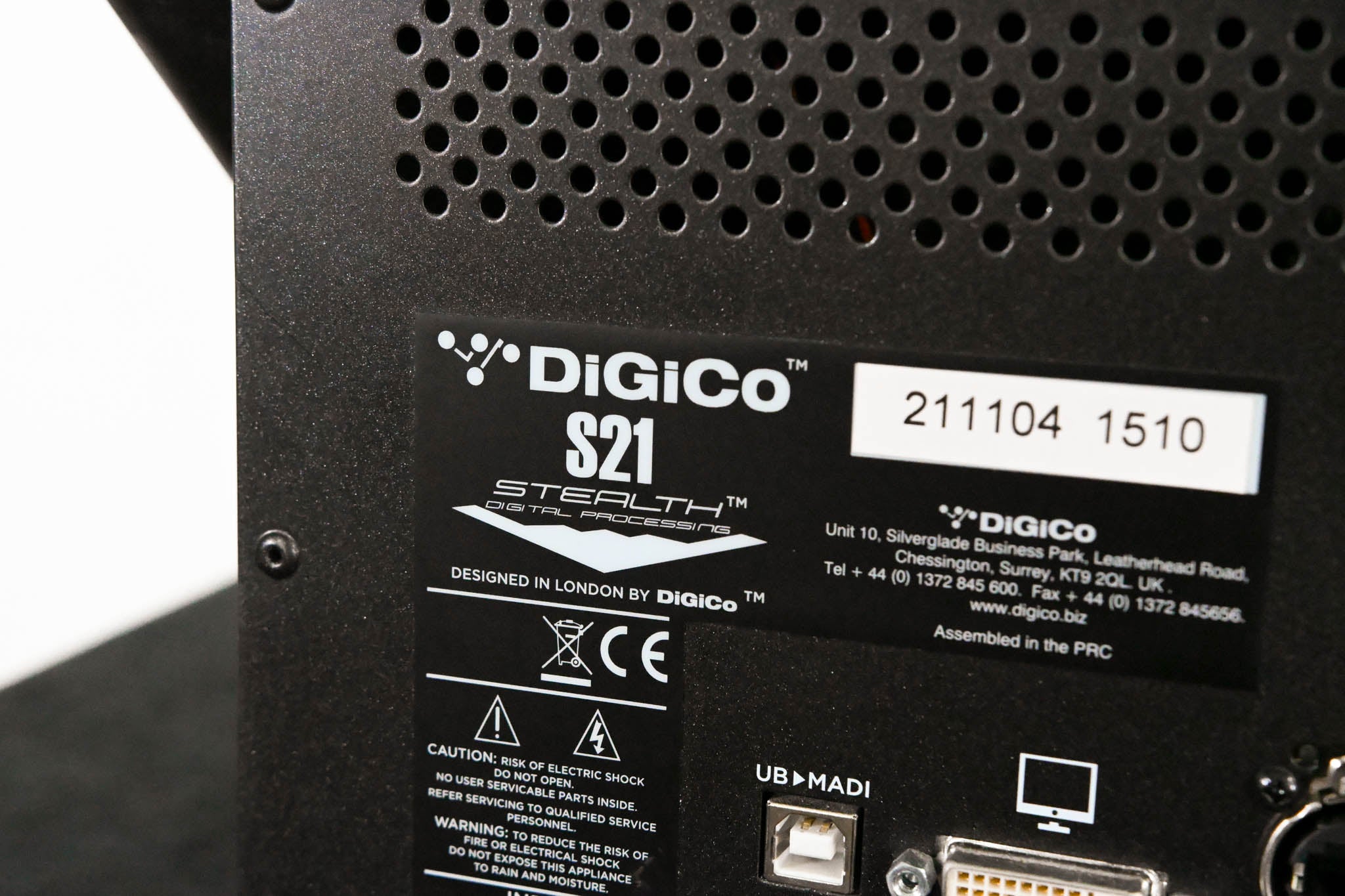 DiGiCo S21 48-Channel Digital Audio Mixing Console