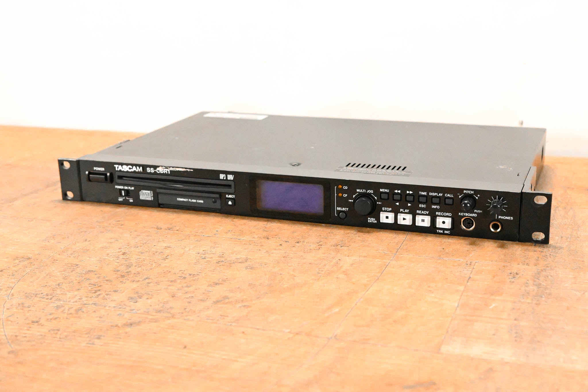 TASCAM SS-CDR1 Rackmount Compact Flash/CD Recorder