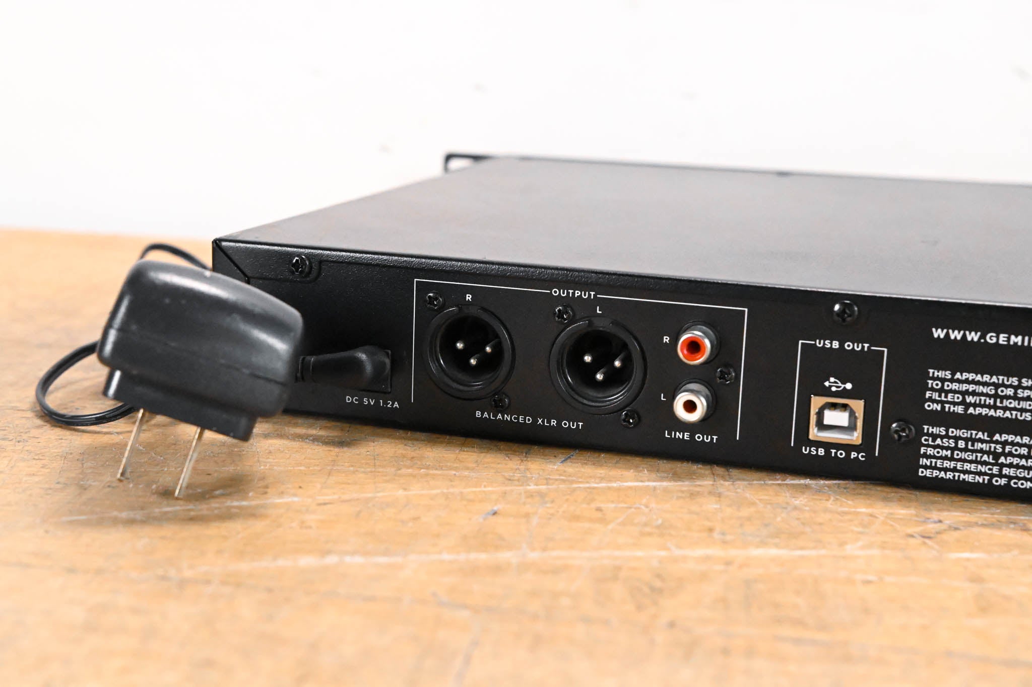 Gemini DRP-1 Rack Mount Digital Recorder