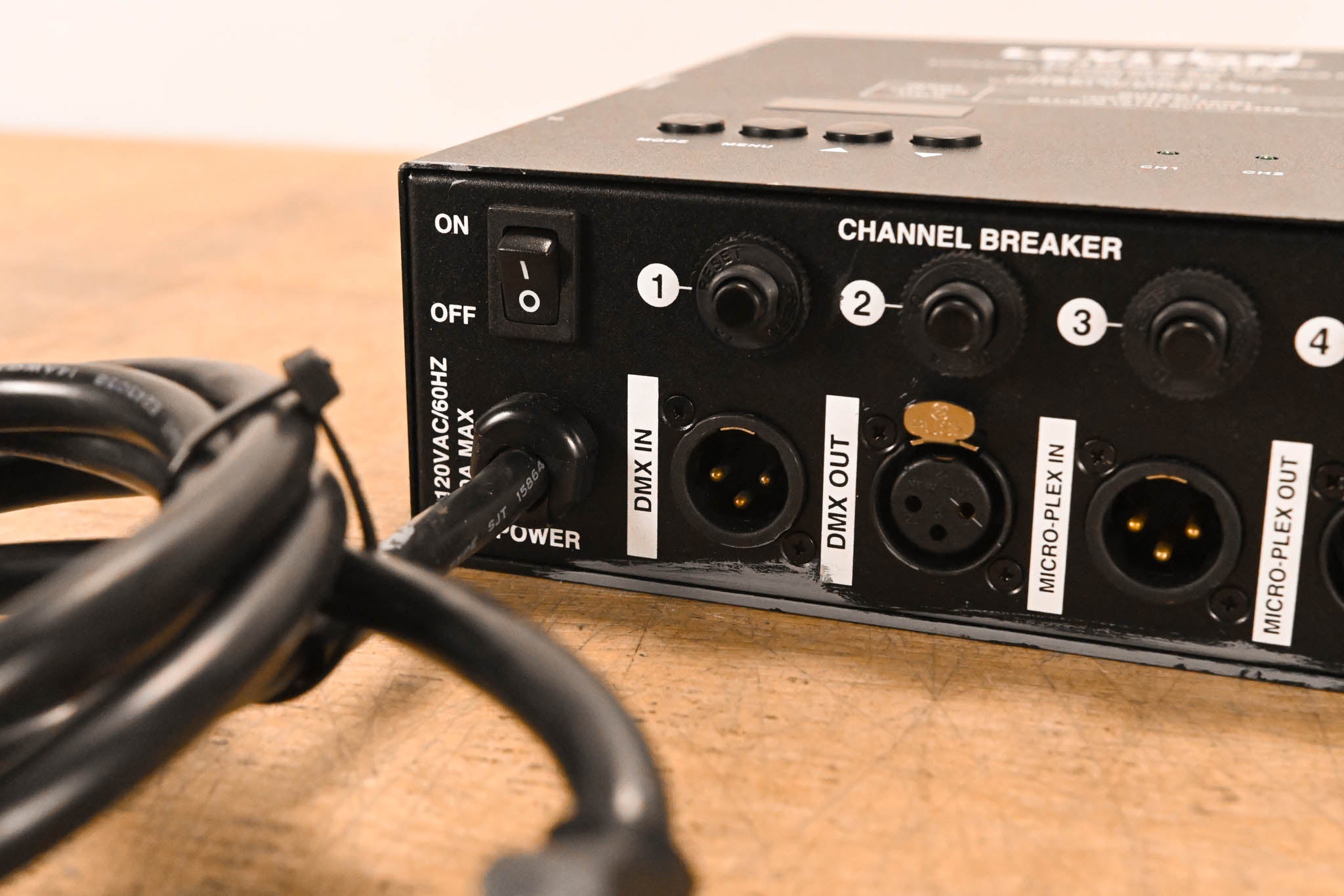 Leviton D4DMX-MD3 4-Channel Programmable Dimmer Pack