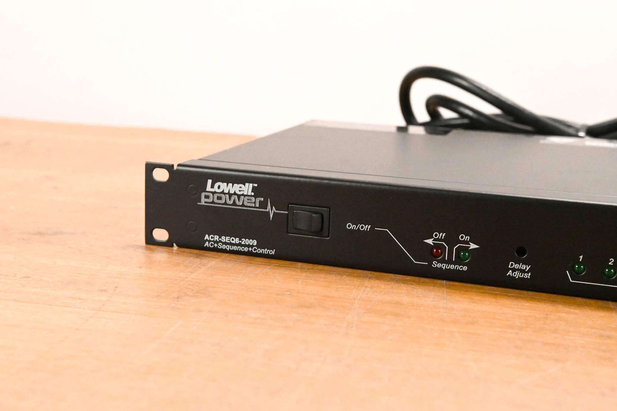 Lowell ACR-SEQ6-2009 15A Rackmount Power Sequencer w/ 9 Outlets & RPC