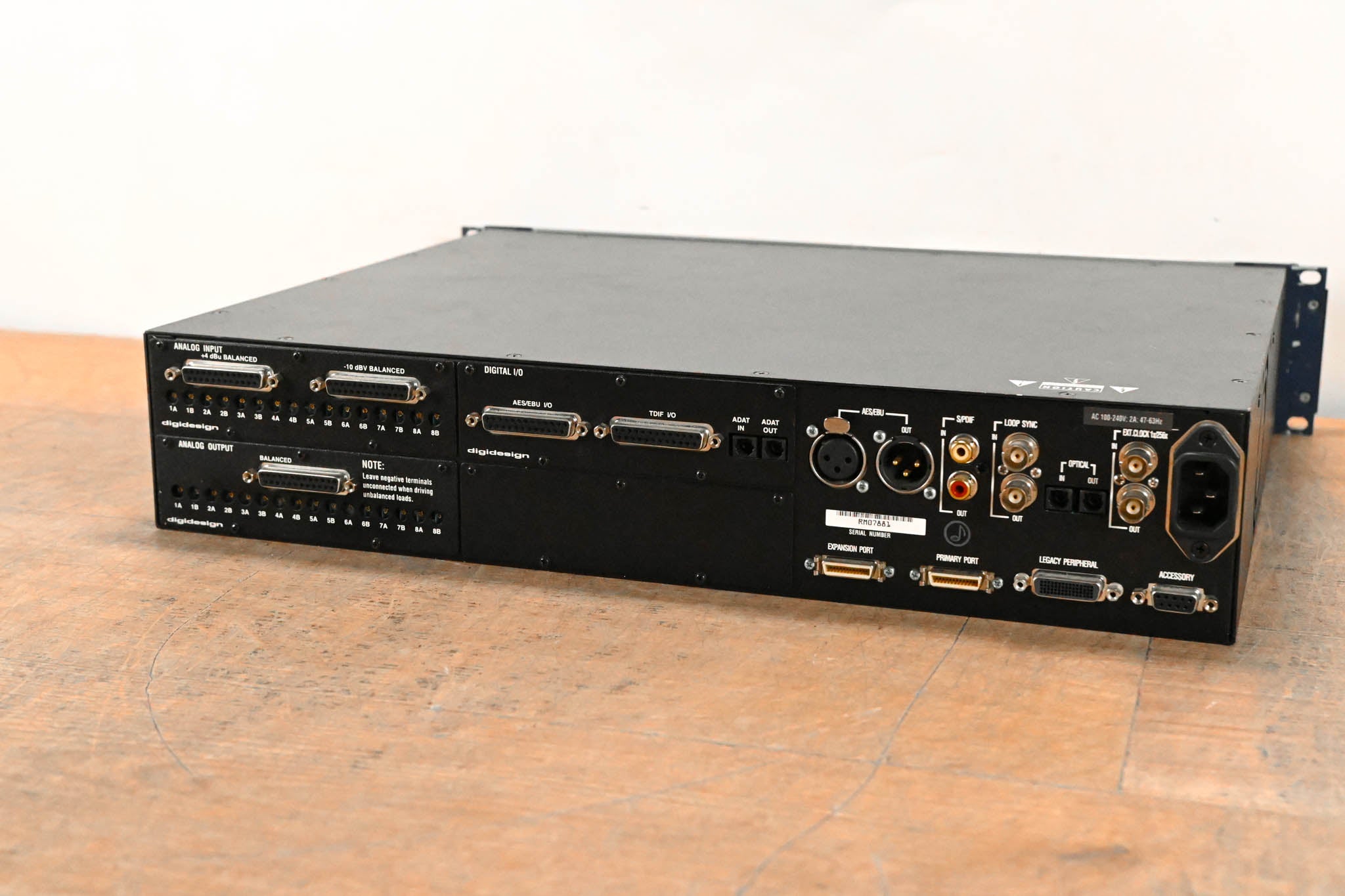 Digidesign 192 I/O Digital Recording Interface