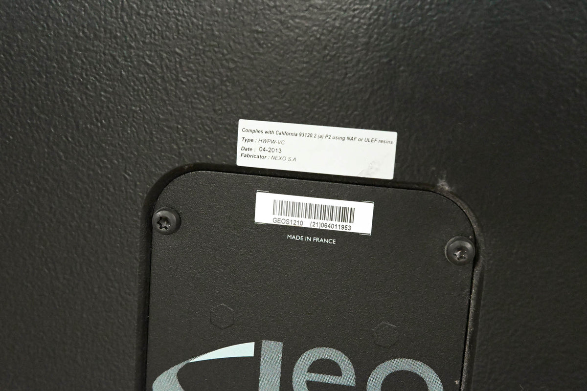 NEXO GEO S1210 2-Way Passive Loudspeaker (PAIR)