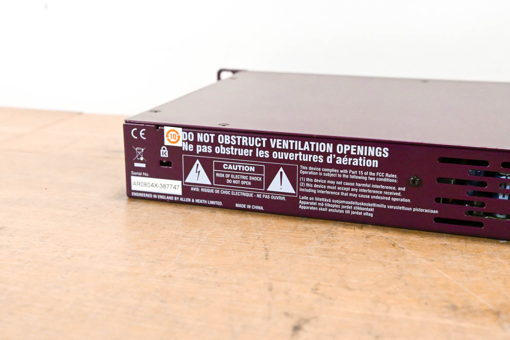Allen & Heath GLD-AR84 8x4 I/O Expander AudioRack