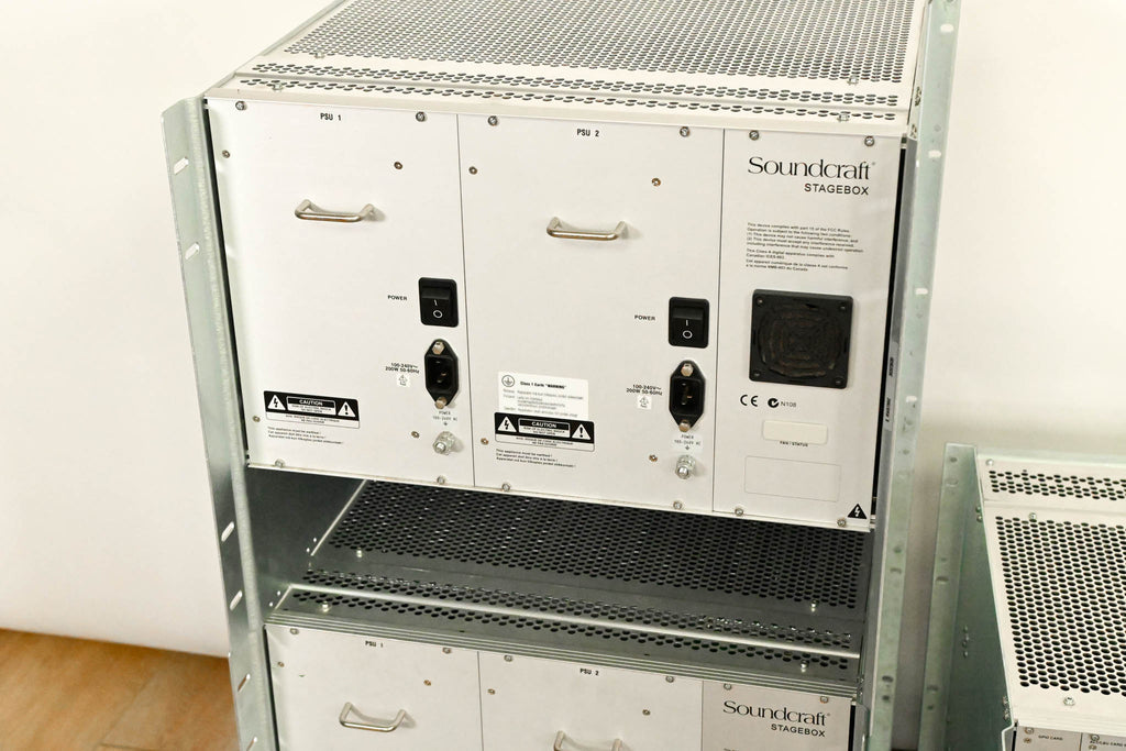 Soundcraft Locar Rack Soundcraft Vi6 Console w/ Local Rack and Stage Boxes CG01RVC