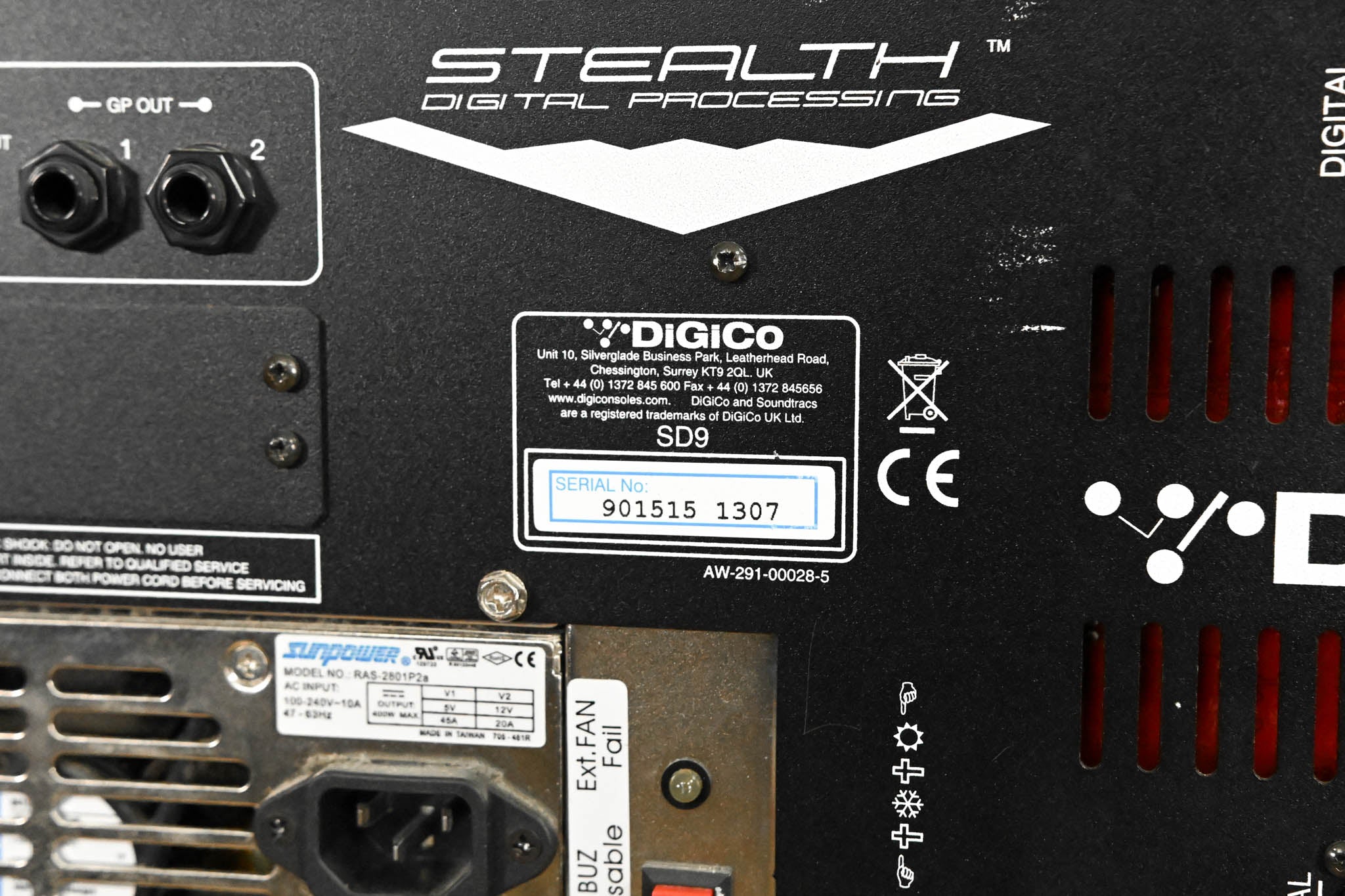 DiGiCo SD9 Digital Mixing Console