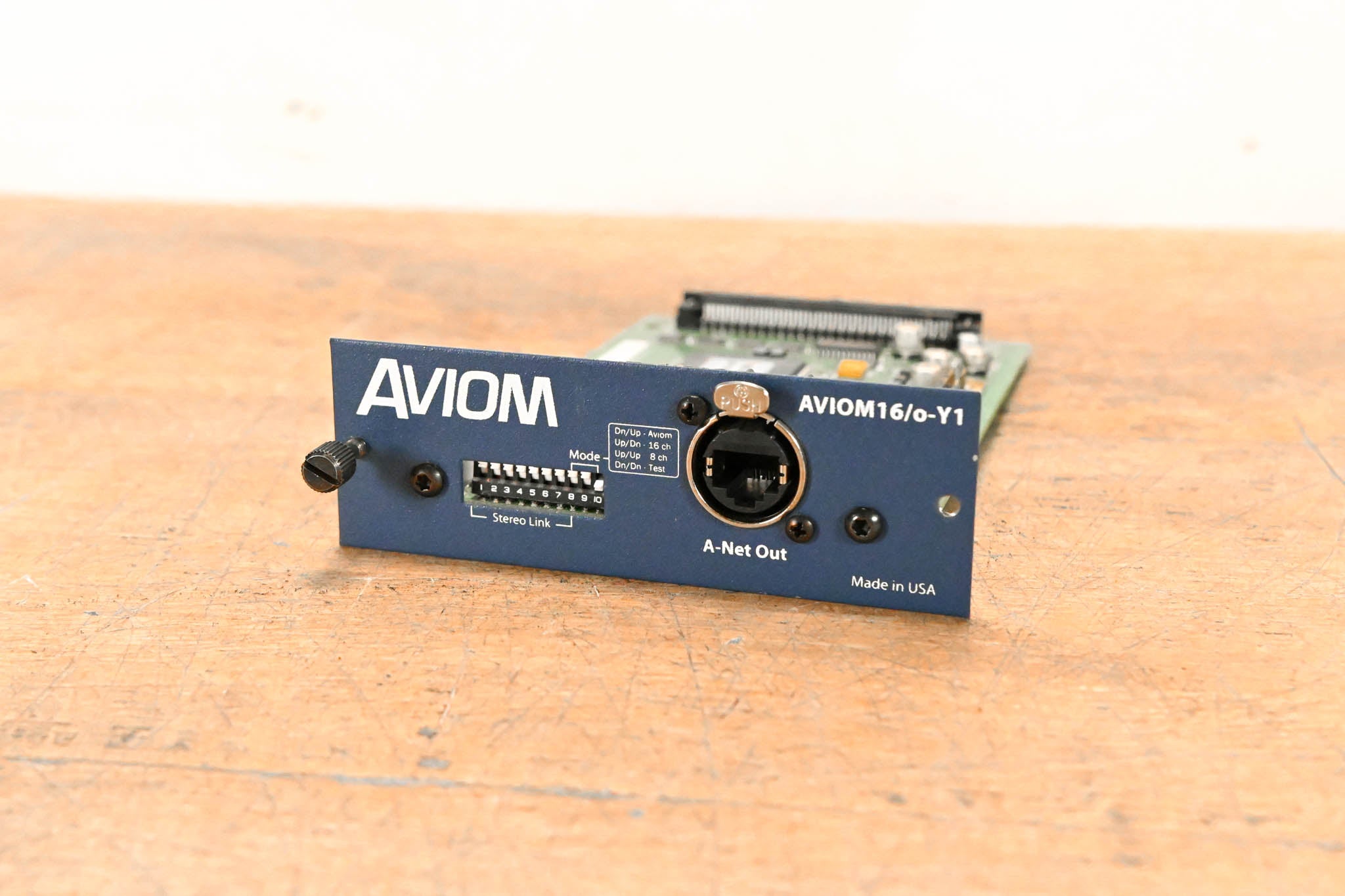 Aviom 16/o-Y1 A-Net Card for Yamaha Digital Products