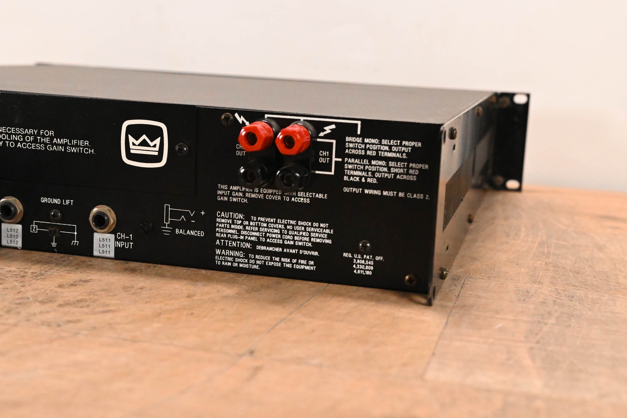 Crown 460 CSL 2-Channel Power Amplifier
