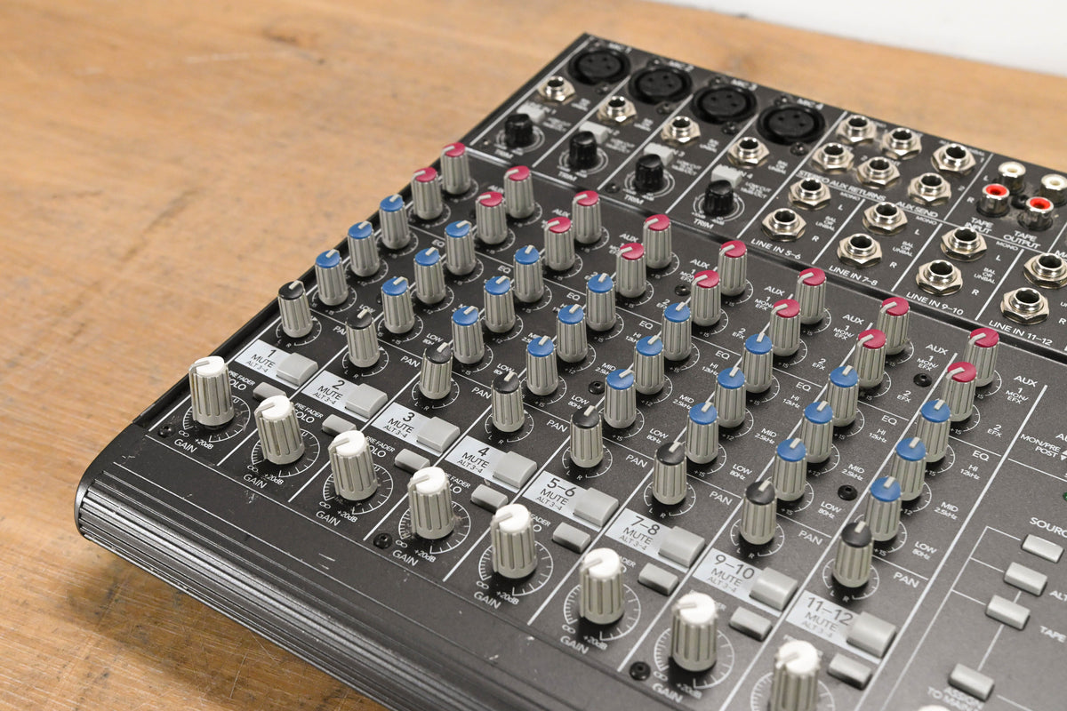 Mackie 1202-VLZ 12-Channel Compact Analog Audio Mixer