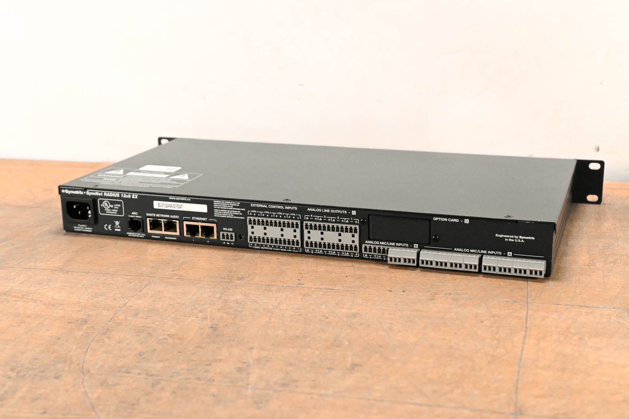 Symetrix SymNet Radius 12x8 EX Digital Signal Processor