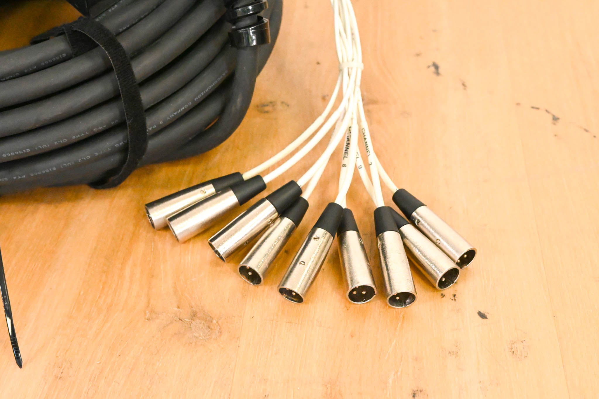 Rapco Horizon 9-Channel XLR Drop Snake - 100'