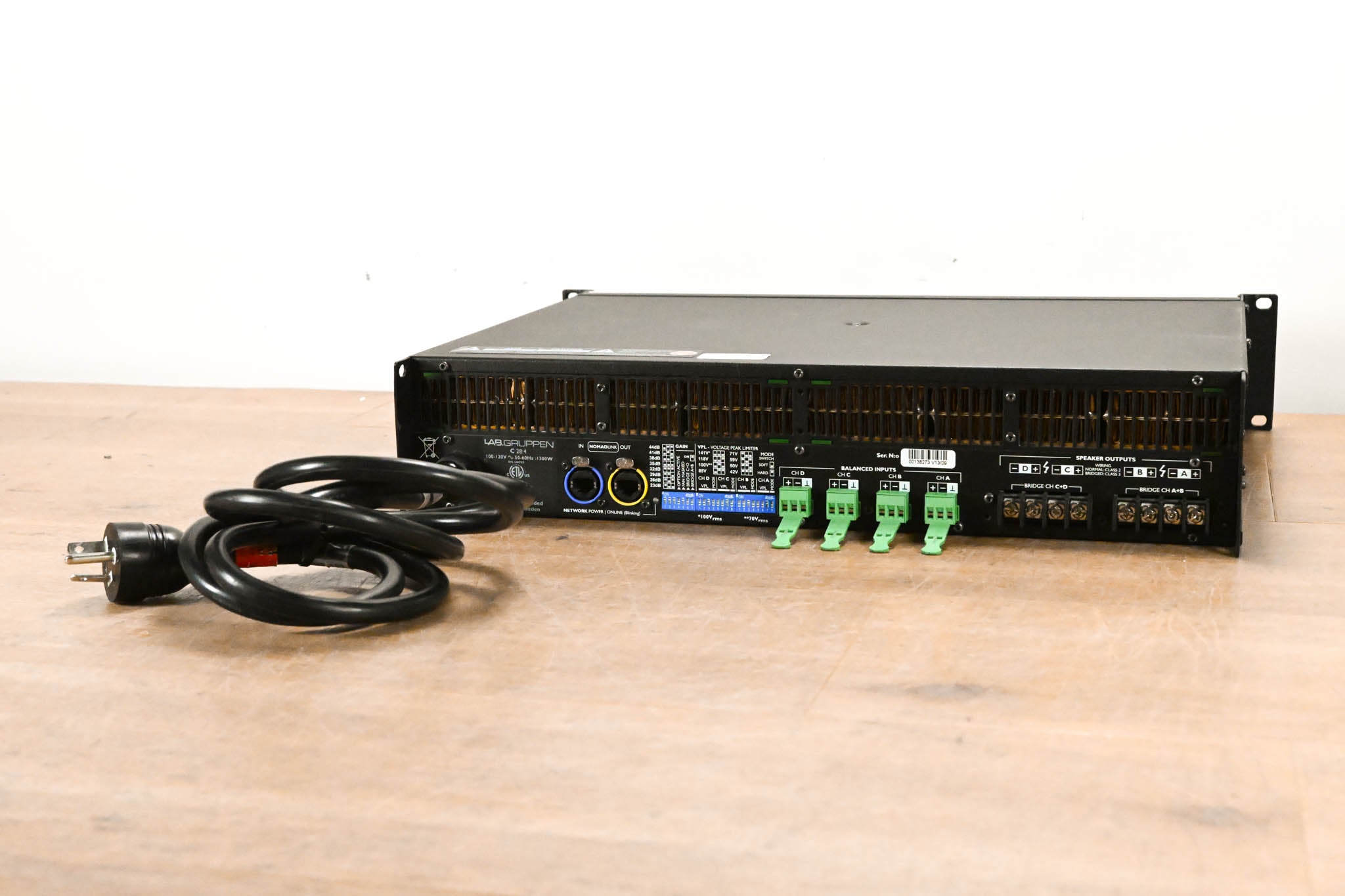 Lab Gruppen C 28:4 2800W 4-Channel Power Amplifier