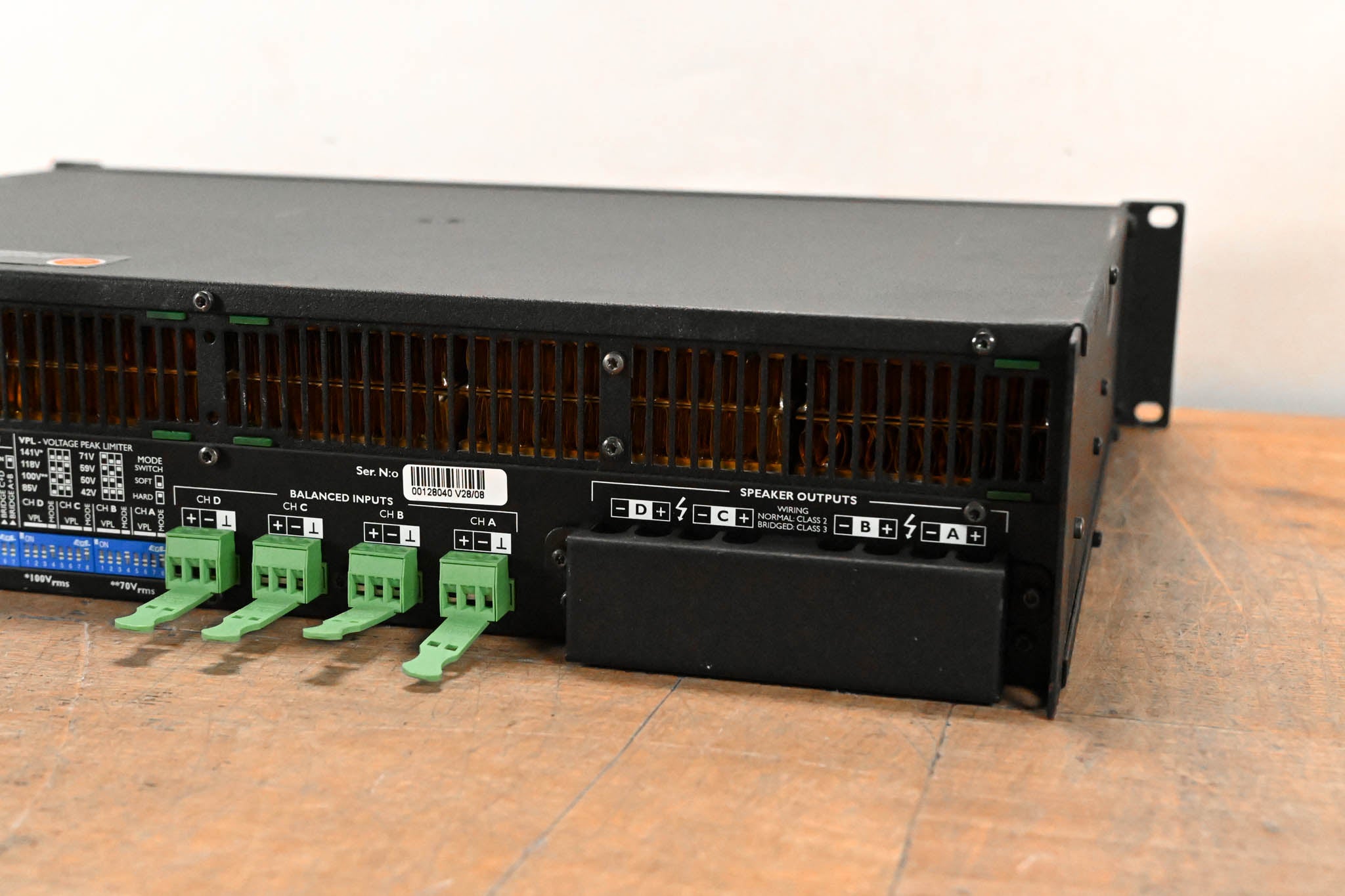 Lab Gruppen C 68:4 6800W Four-Channel Power Amplifier