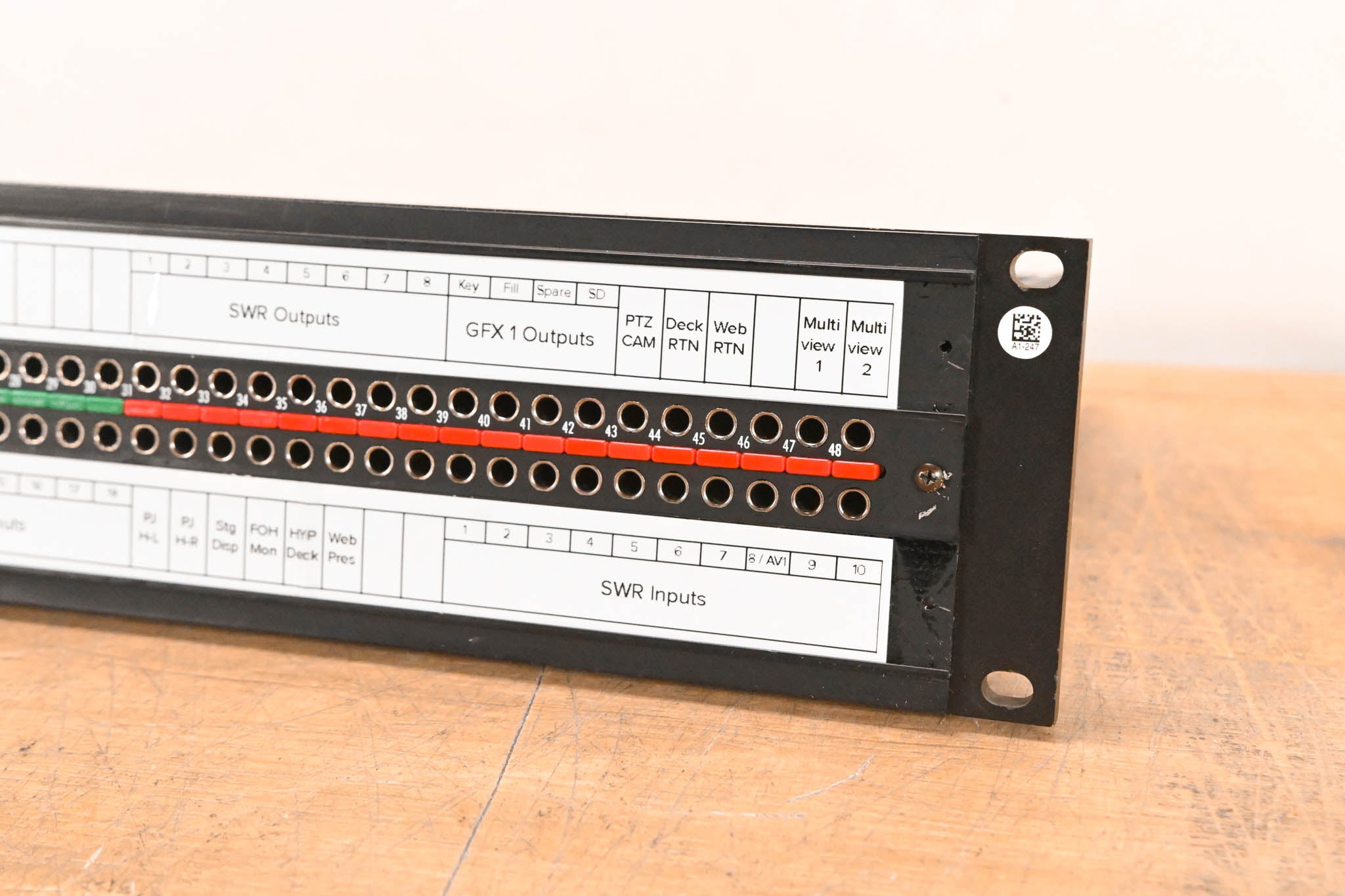 AVP SuperHD Micro 3G Video Patchbay 2RU w/ KMN75, KM75 & EV-AJHN Modules