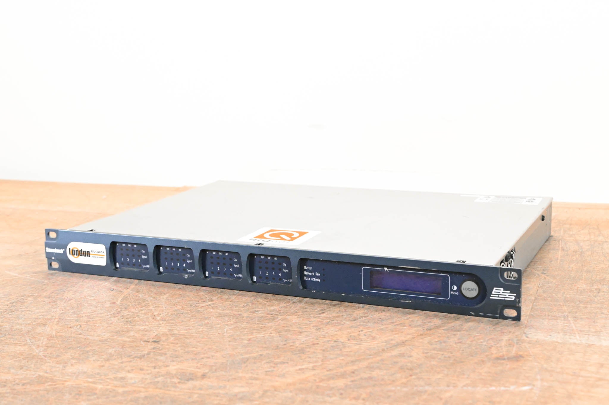 BSS BLU-326DA I/O Expander with BLU link and Dante / AES67