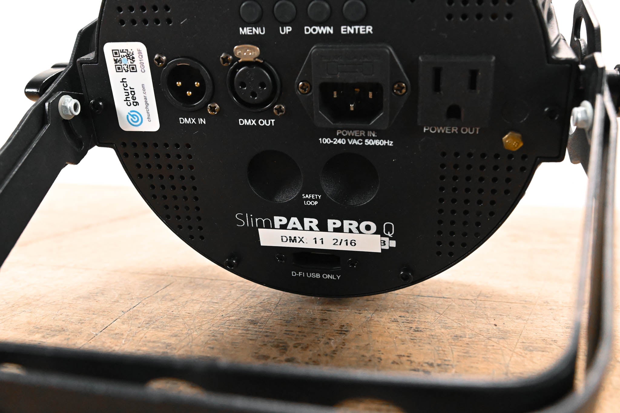 Chauvet SlimPAR Pro Q USB RGBA LED Low-Profile Par Wash Light