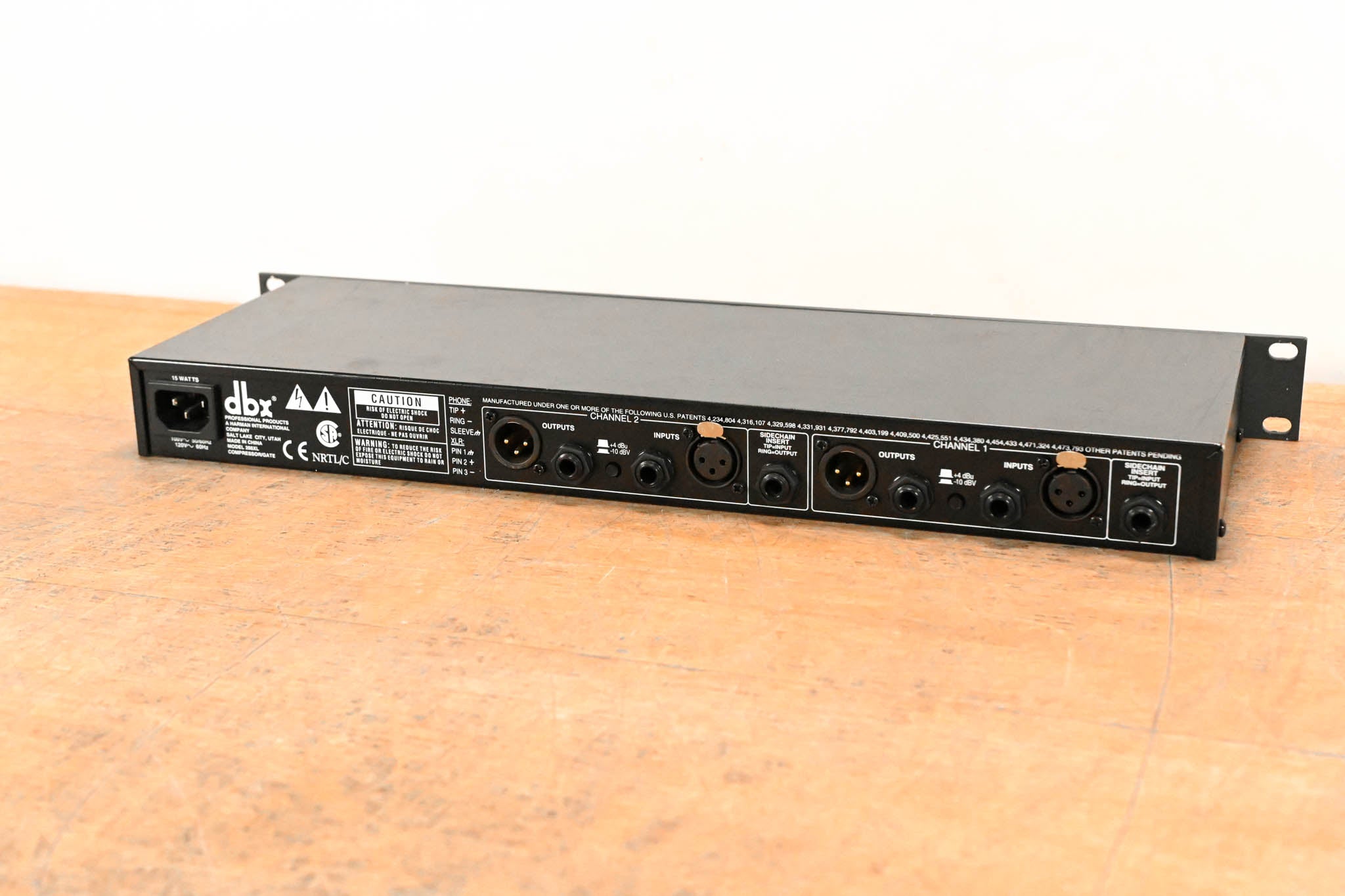 dbx 266XL 2-Channel Compressor/Gate