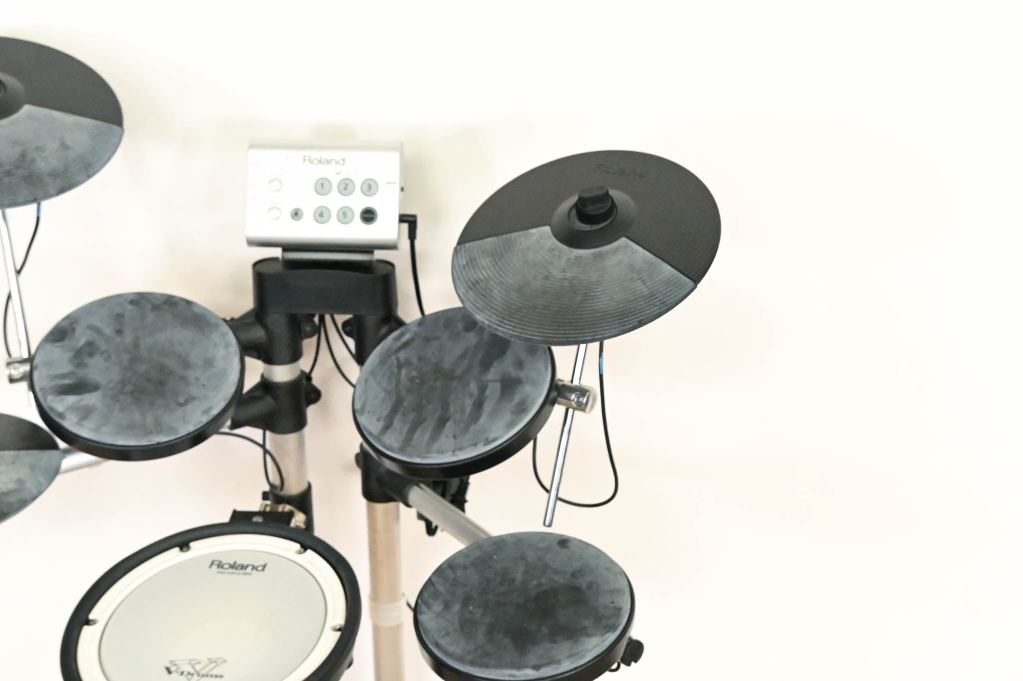 Roland HD-1 V-Drums Lite Electronic Drum Kit w/ Drum Module & Cables