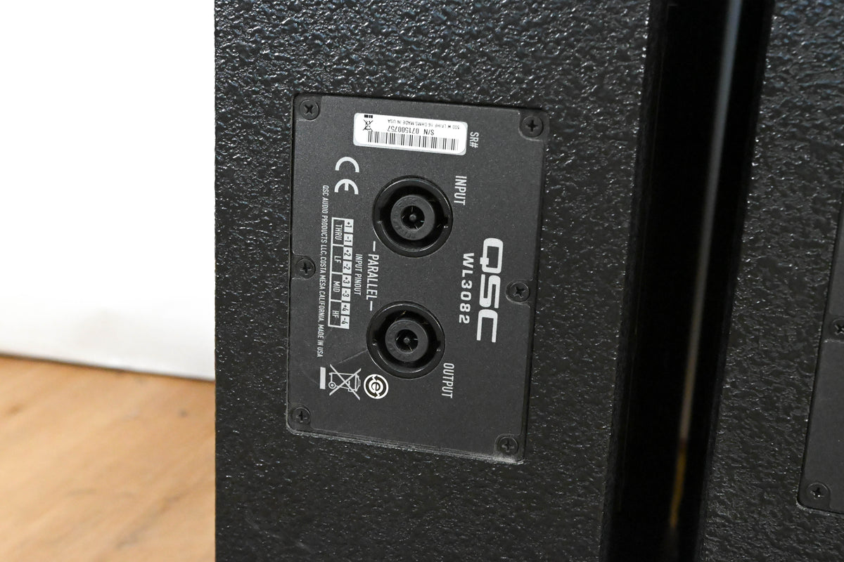 QSC WL3082 WideLine-8 3-Way Line Array Loudspeaker (PAIR)