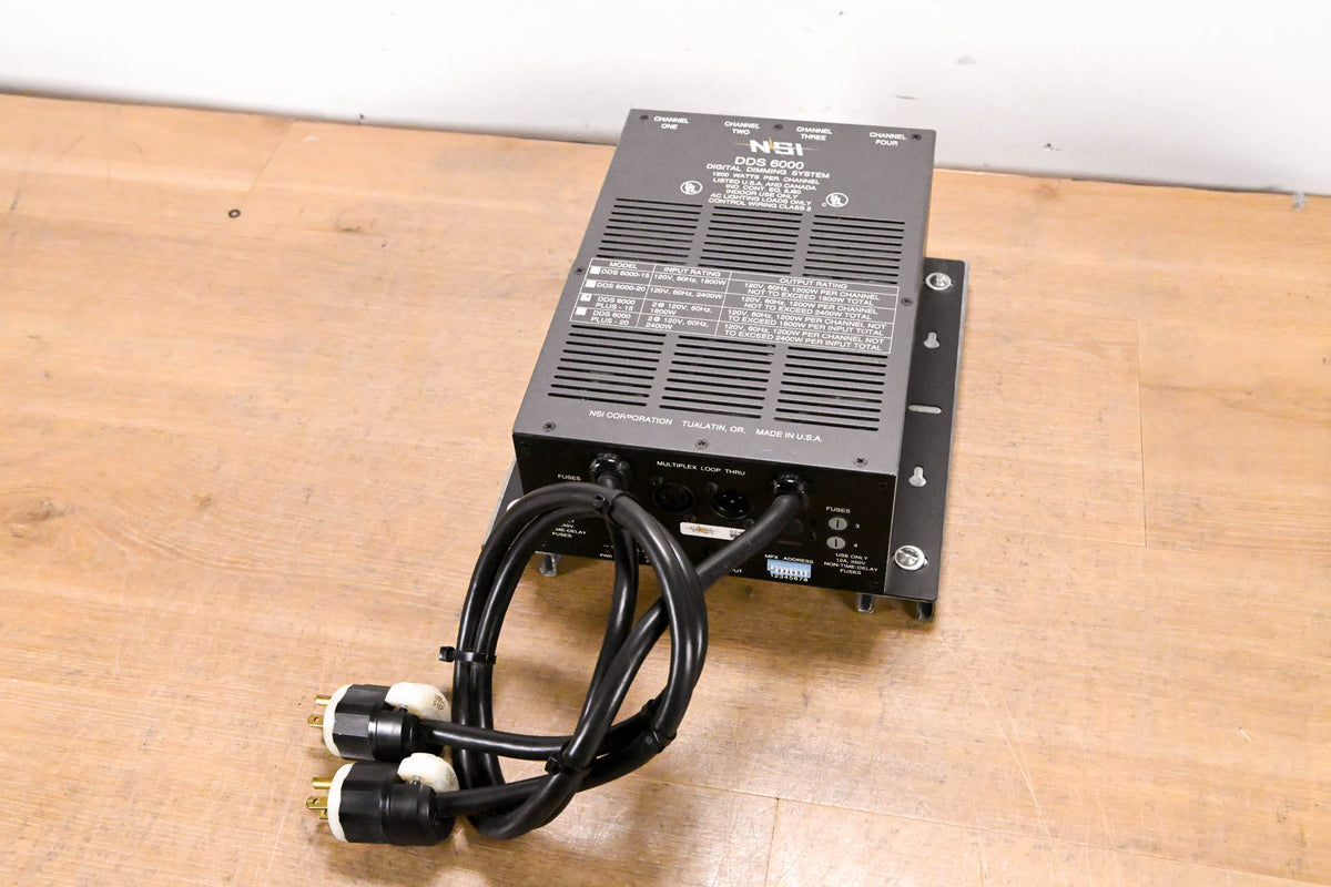NSI DDS 6000 4-Channel Dimmer Pack