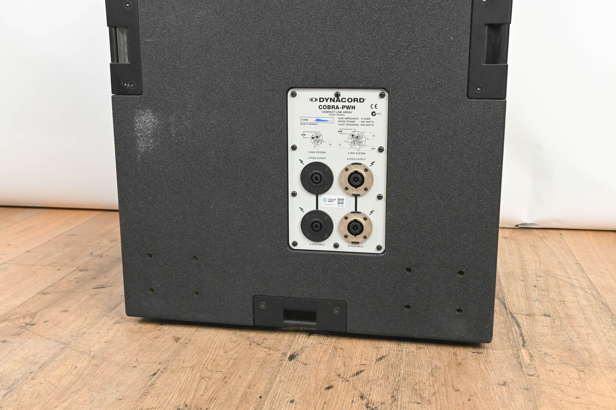 Dynacord COBRA-PWH Planar Waveguide Basshorn 18" Line Array Subwoofer