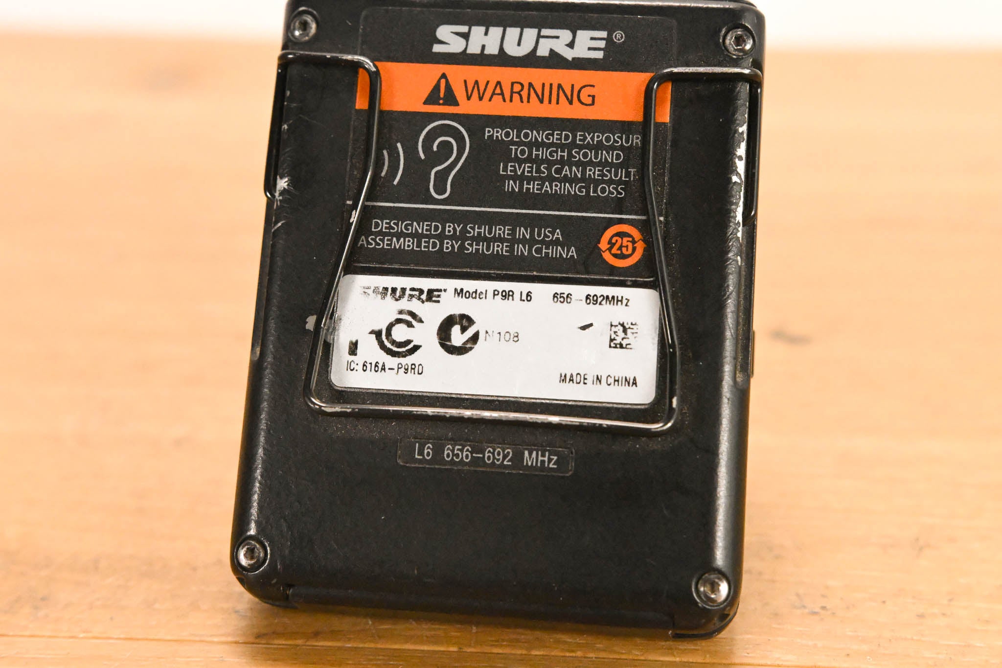 Shure PSM 900 Wireless IEM System L6 Band: 656-692 MHz (NO POWER SUPPLY)