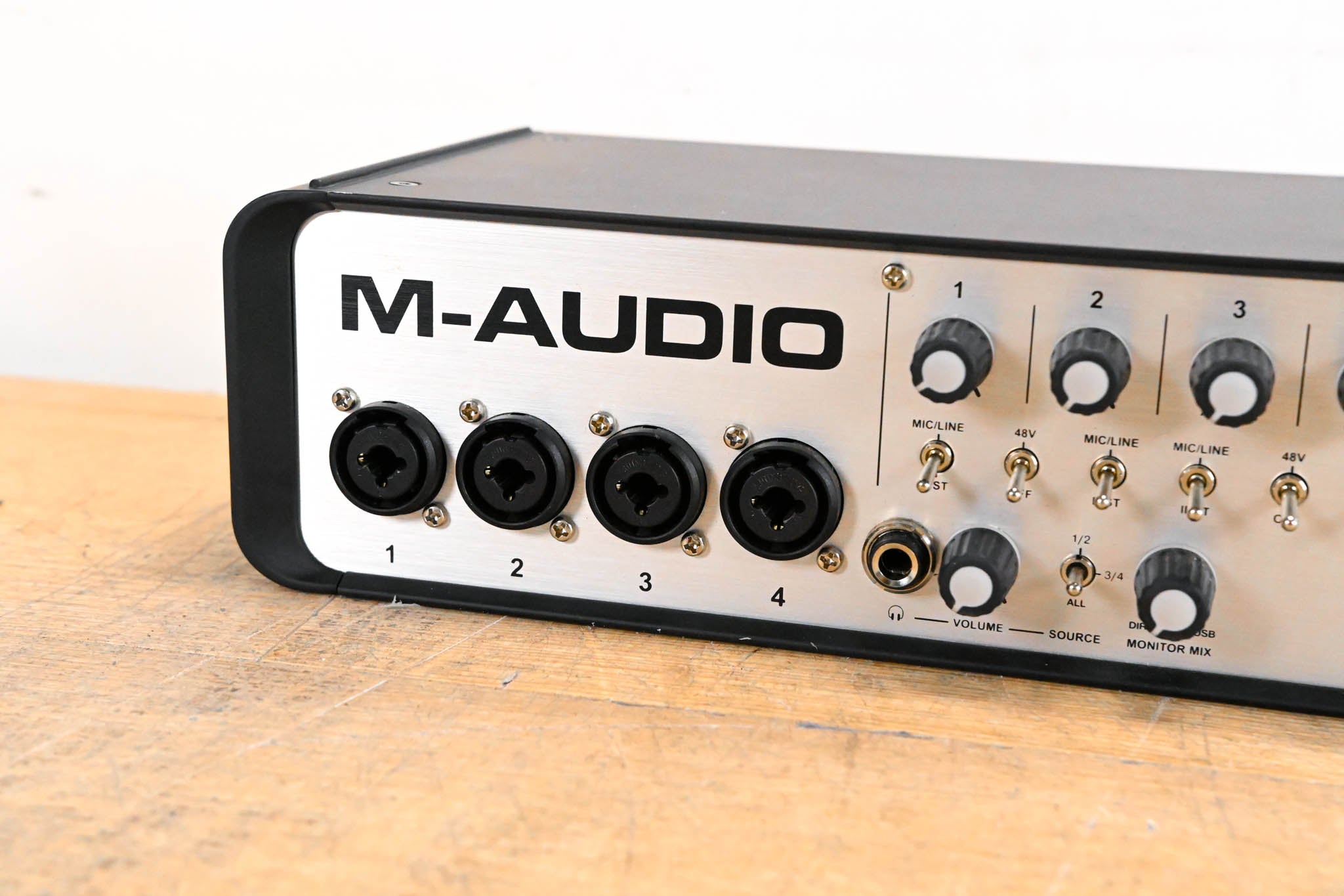 M-Audio M-Track Quad 4x4 USB Audio/MIDI Interface (NO POWER SUPPLY)