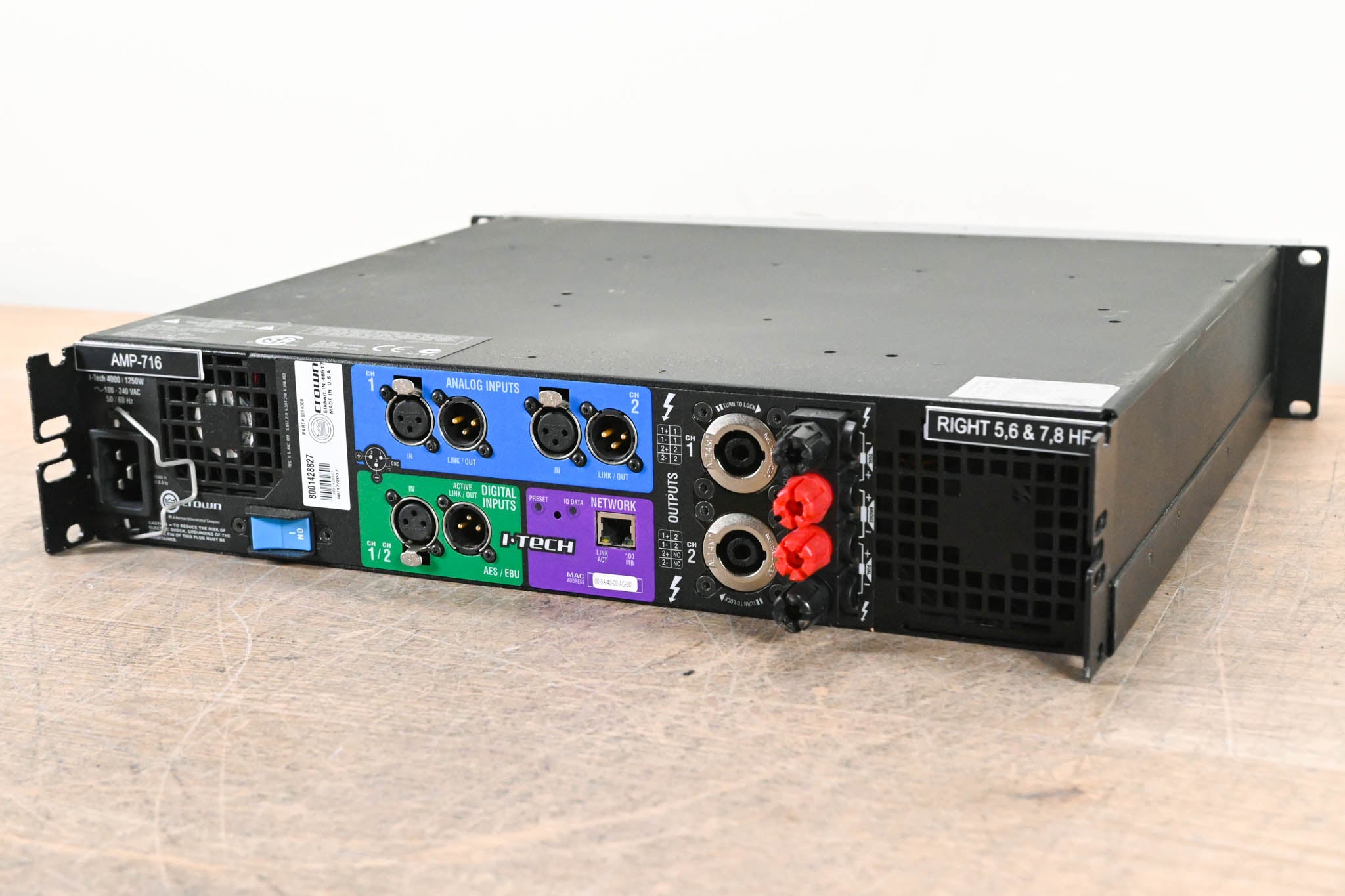 Crown I-Tech 4000 2-Channel Power Amplifier