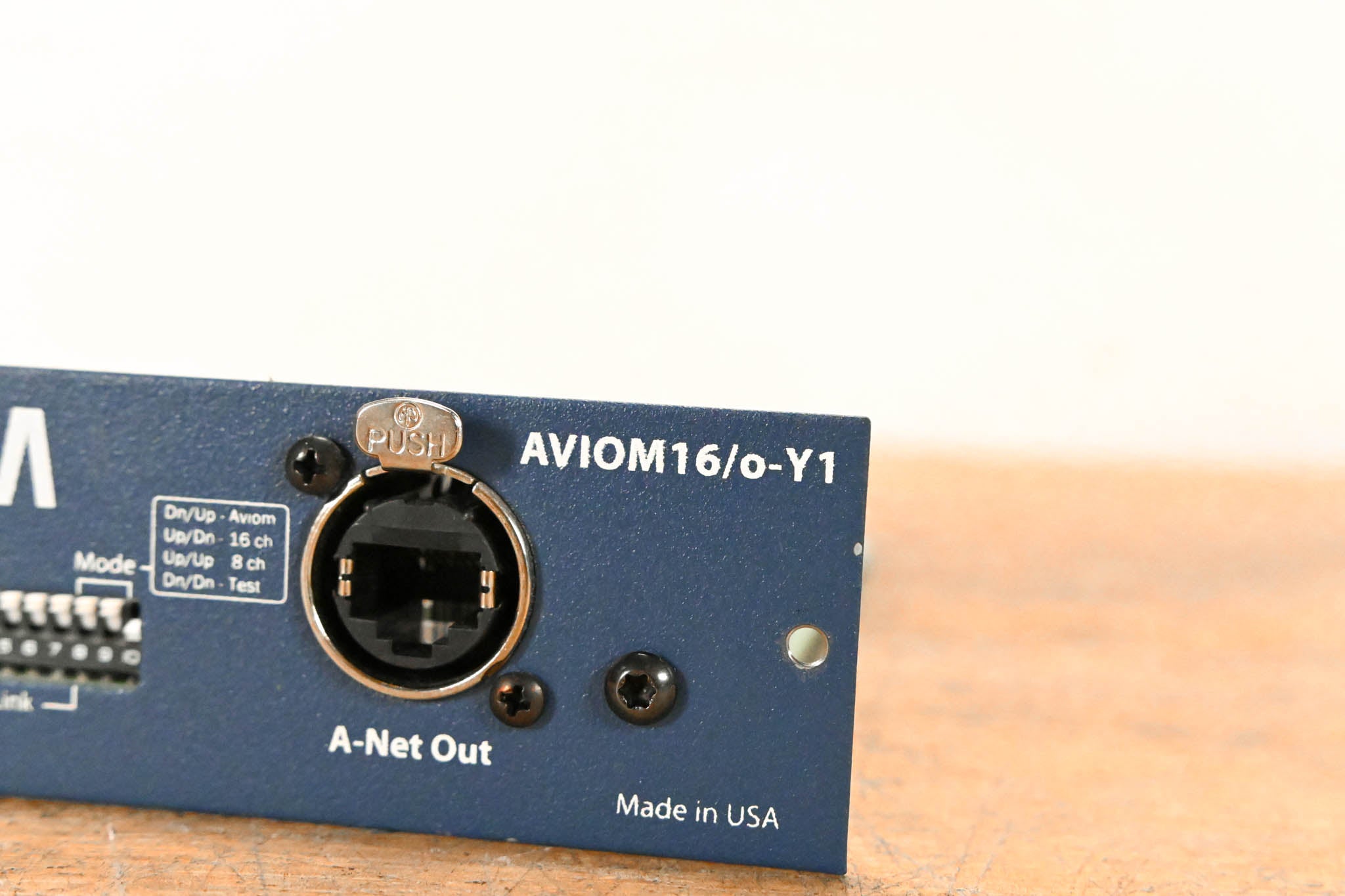 Aviom 16/o-Y1 A-Net Card for Yamaha Digital Products