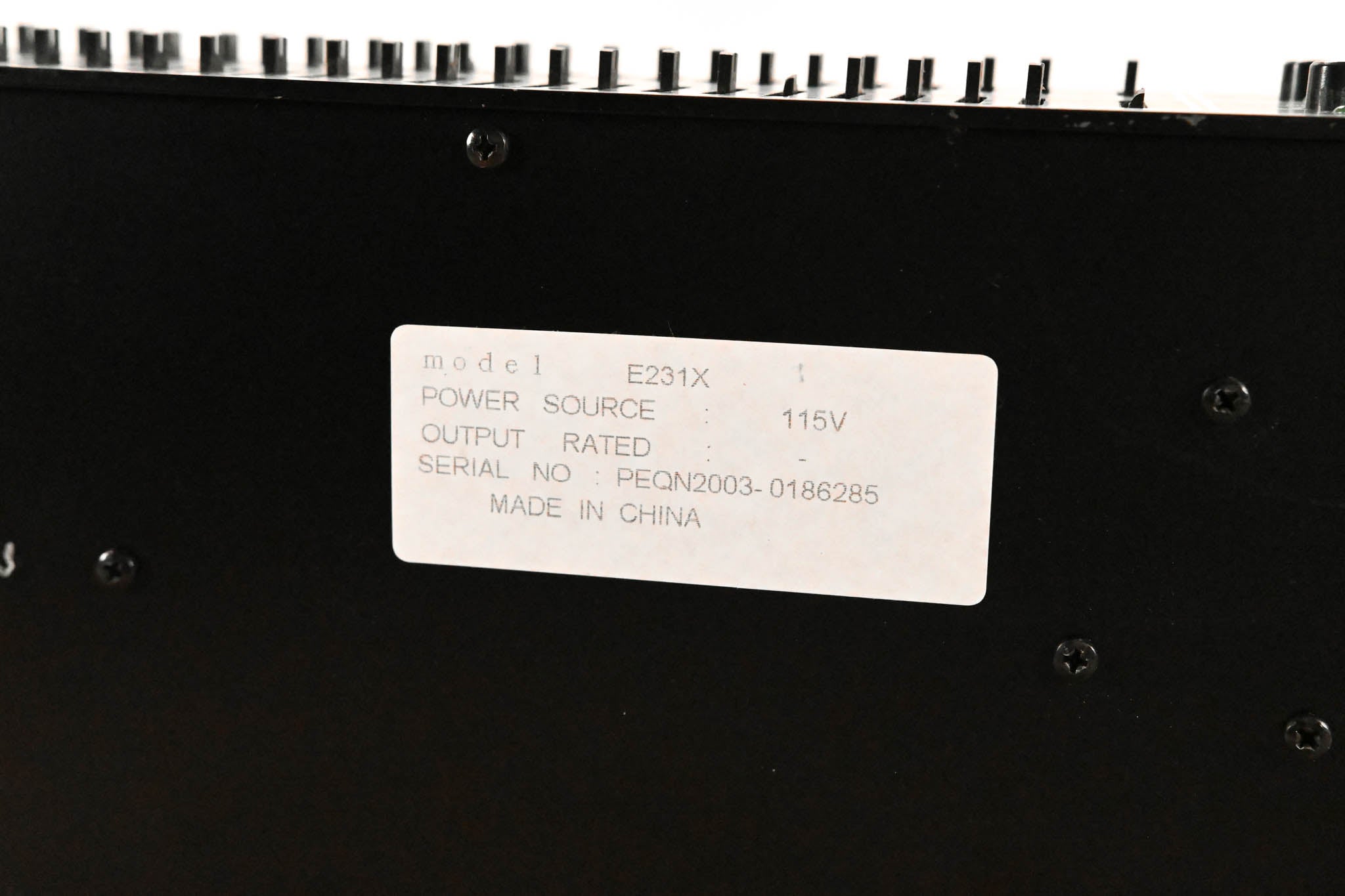 Stageworks E231X Dual 31 Band Graphic Equalizer