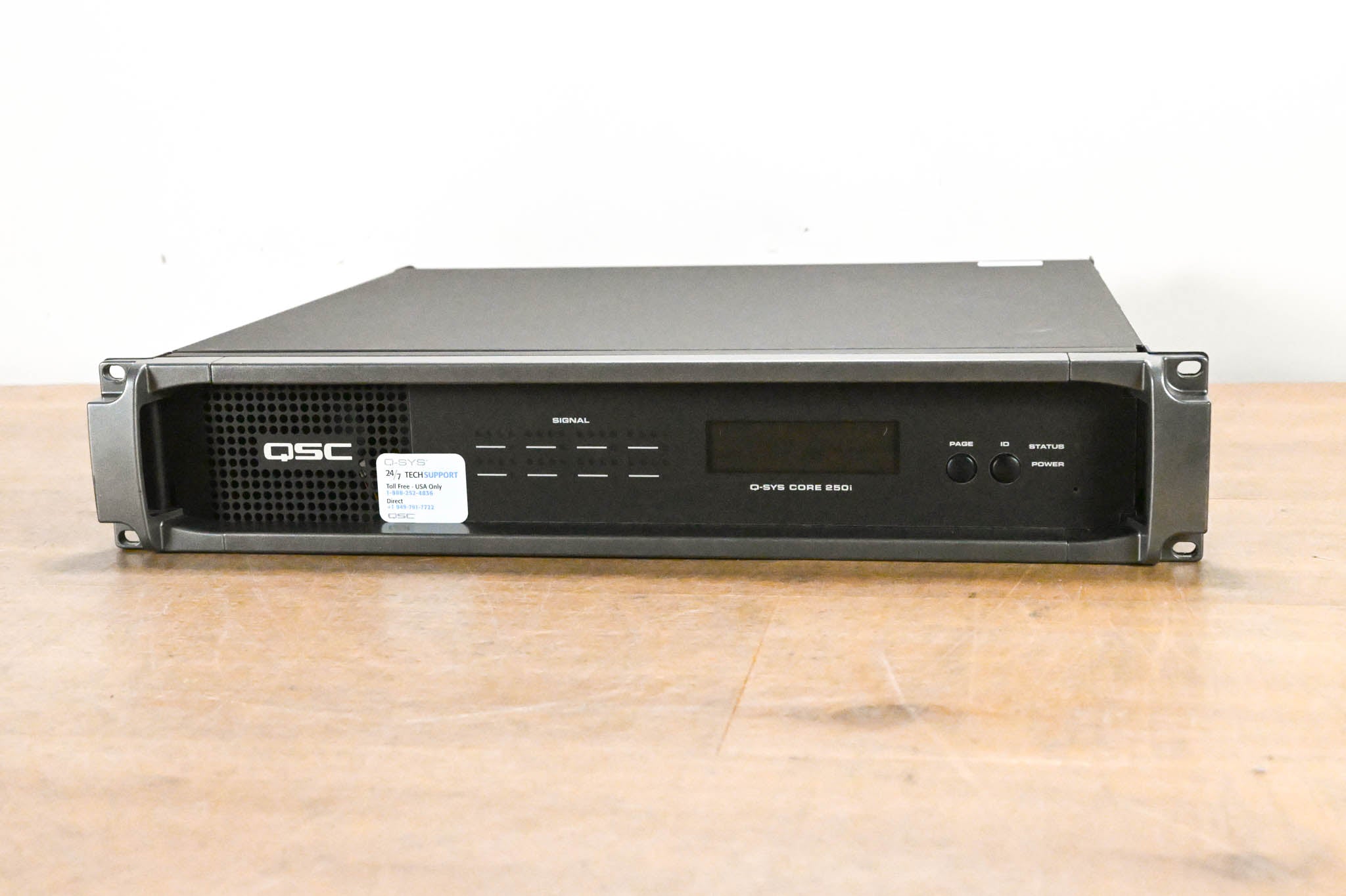 QSC Q-SYS Core 250i Integrated System Processor