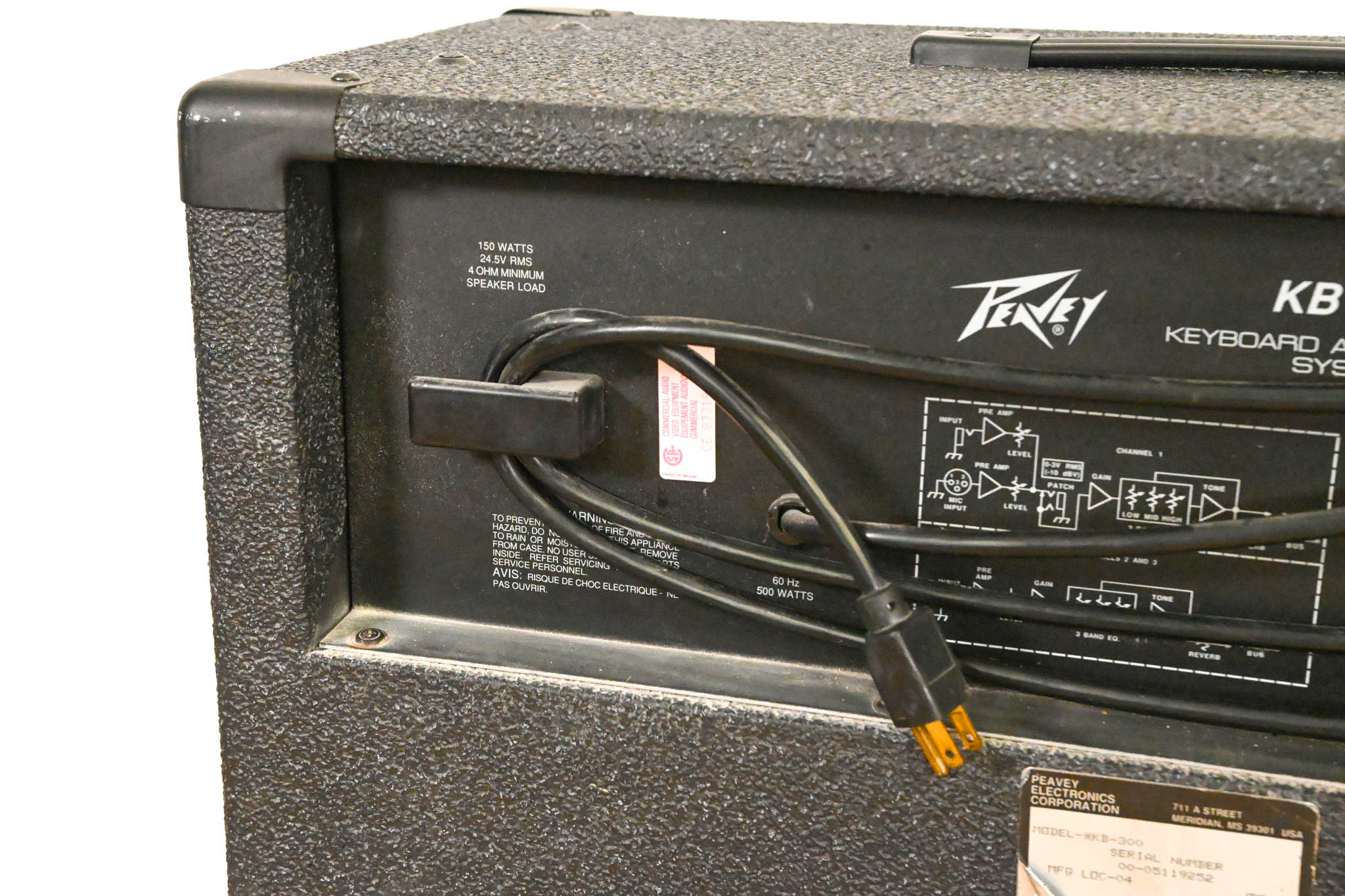Peavey KB300 300W 1x15" Keyboard Amplifier with Scorpion Speaker